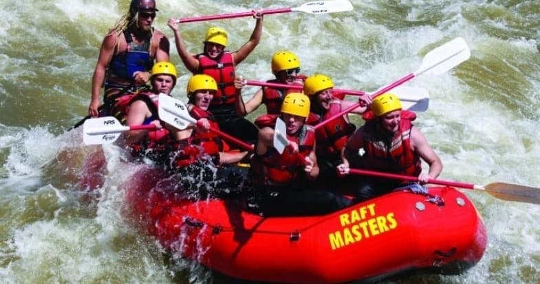 Rafting in the Bighorn Sheep Canyon