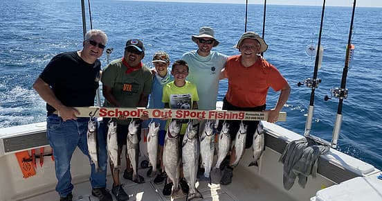 Eight Hour Group Fishing Charter