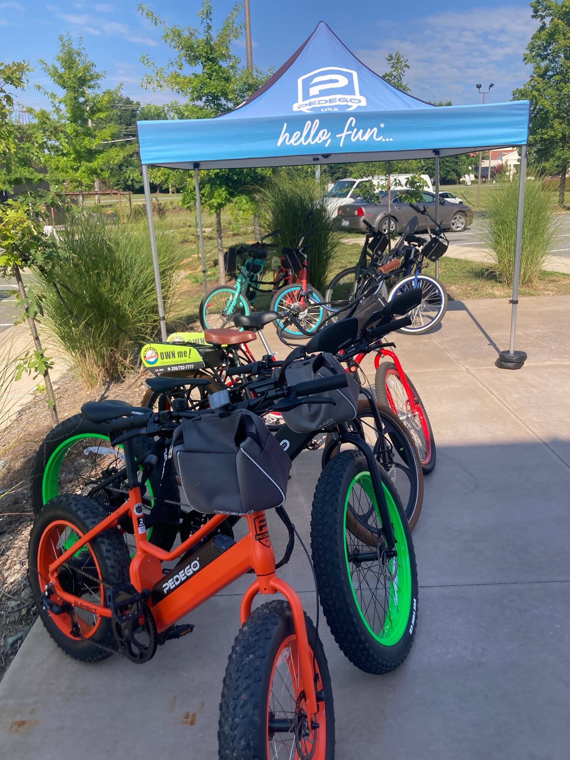 e-BIKE:  RENTALS @ High Point/Guilford  (1-8 hr)