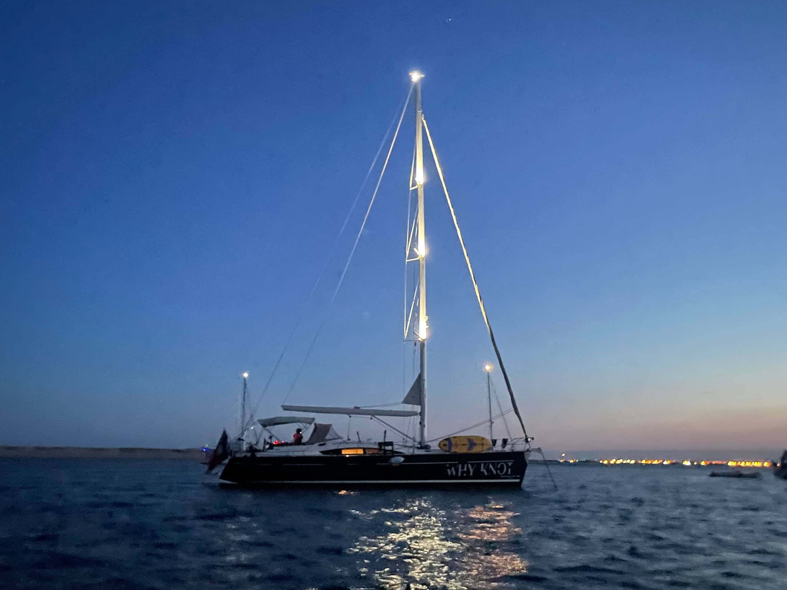 Noite na Baía de Cascais
