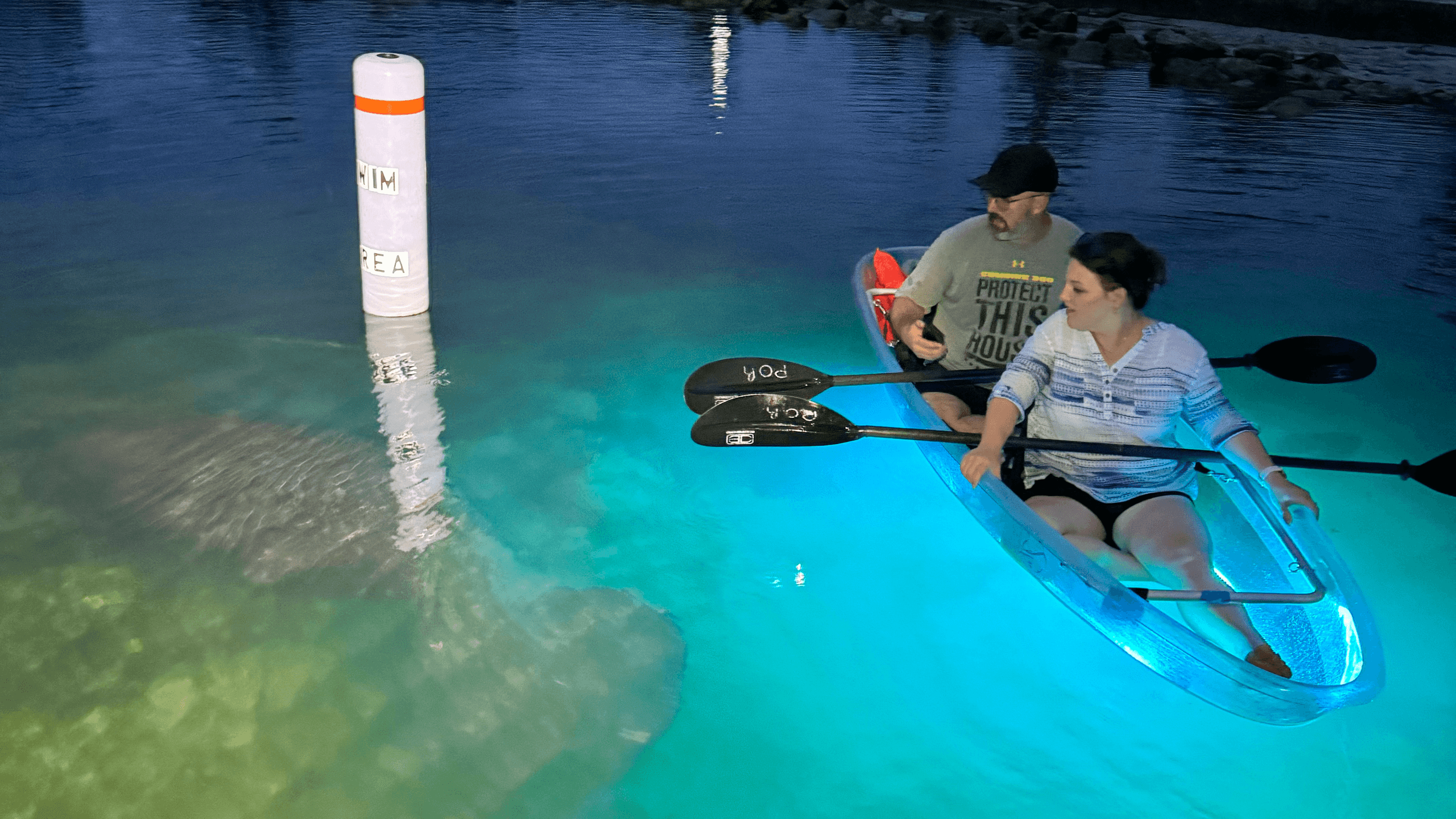 Clear Kayak Three Sisters Springs Sunset & Glow Tour