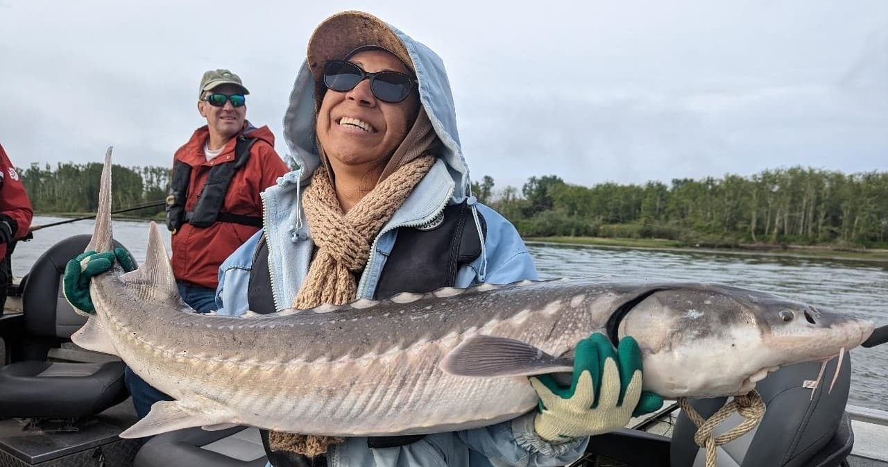 Catch and Release Sturgeon Fishing