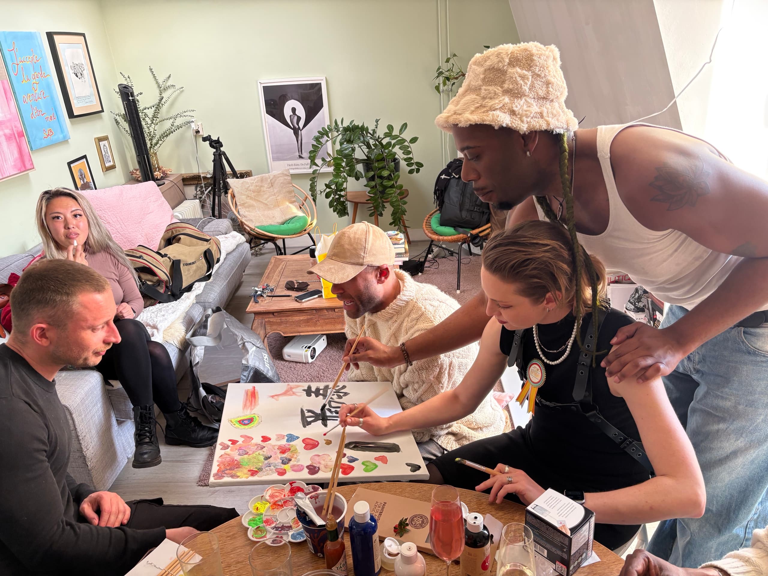 Alluring Sensual Art Painting Class m/f