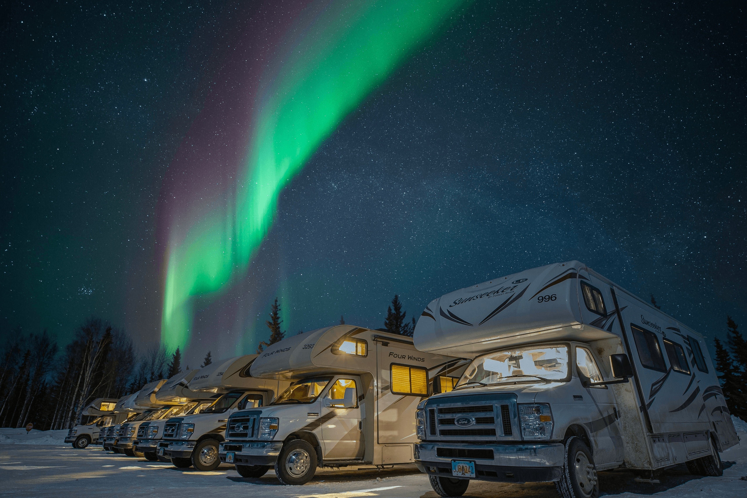 Aurora Viewing with RV