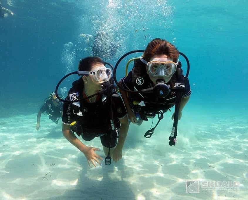 Bautismo de Buceo en Mallorca