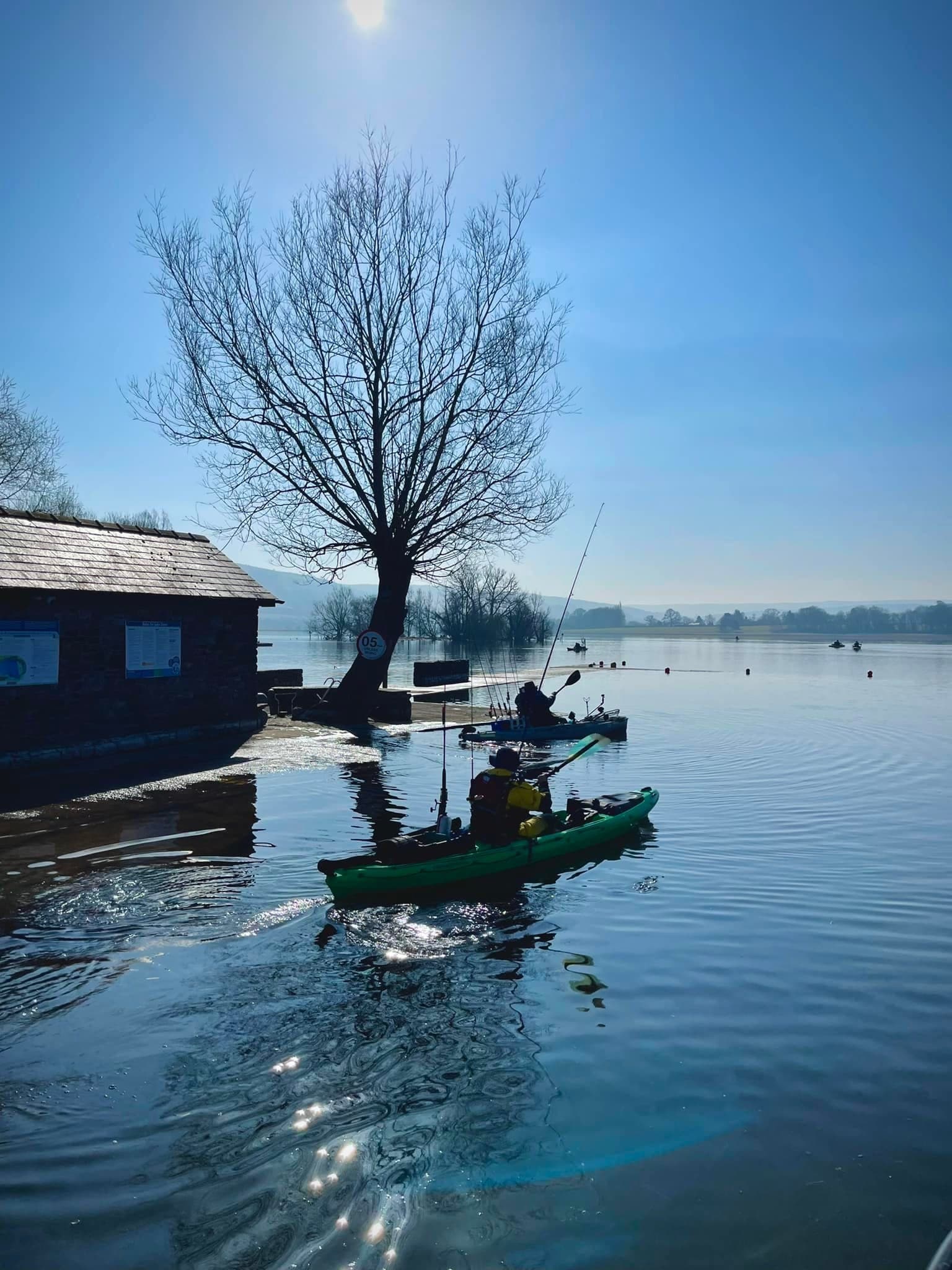 Bring your own fishing kayak