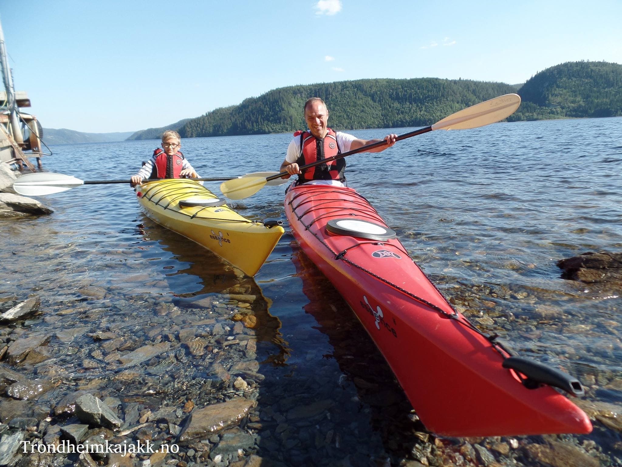 Sea kayak rental at Nyhavna