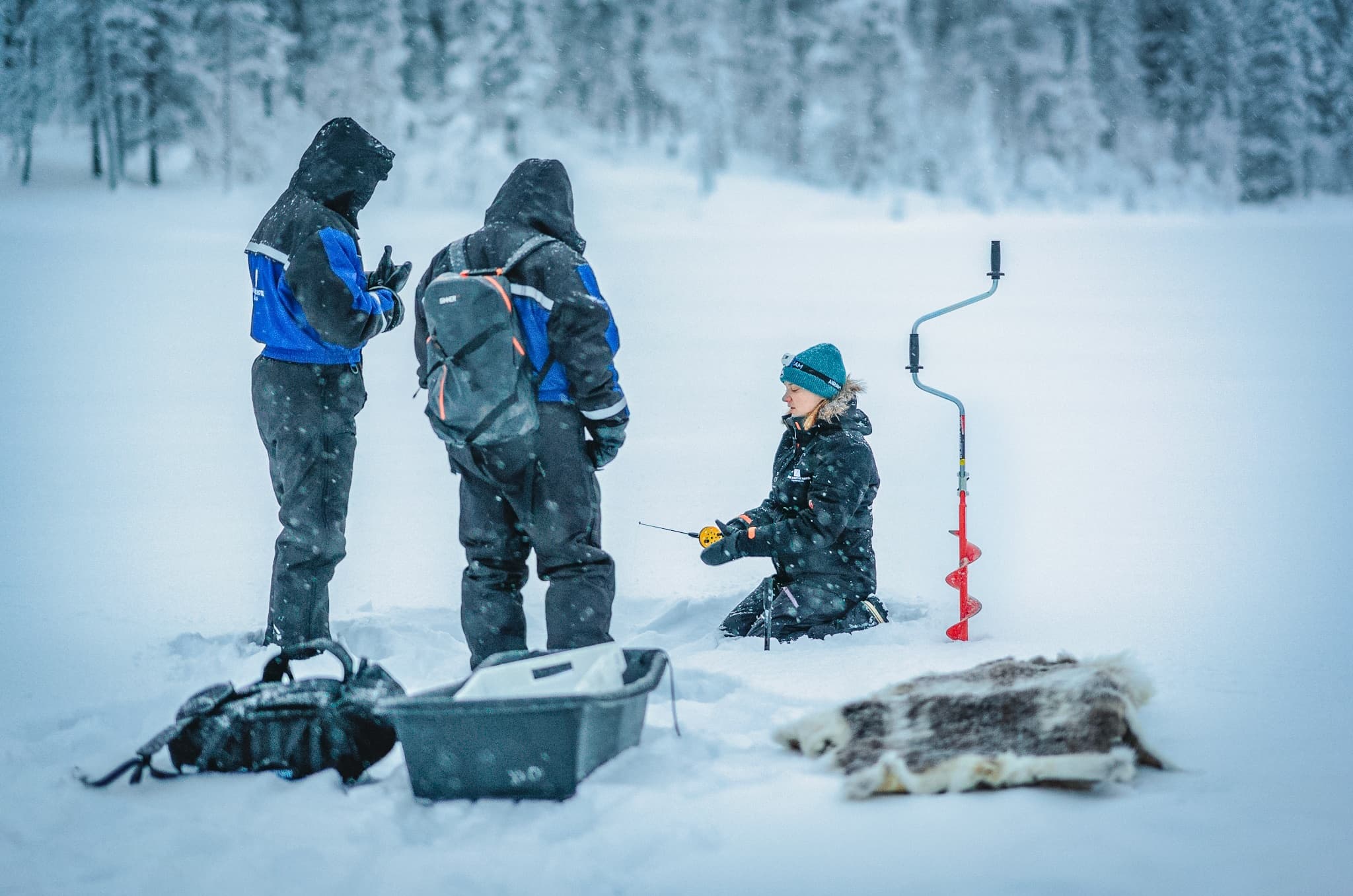 The Finn's Perfect Day - Ice Fishing Adventure With Sleigh Ride
