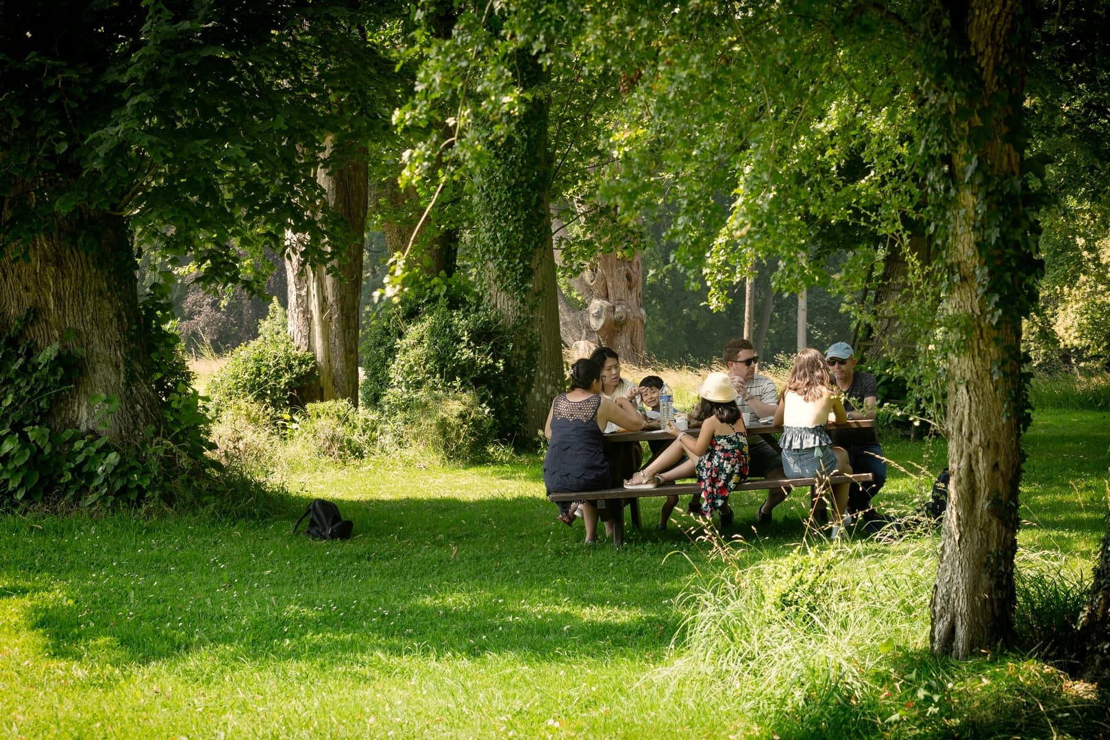 Visite libre du parc