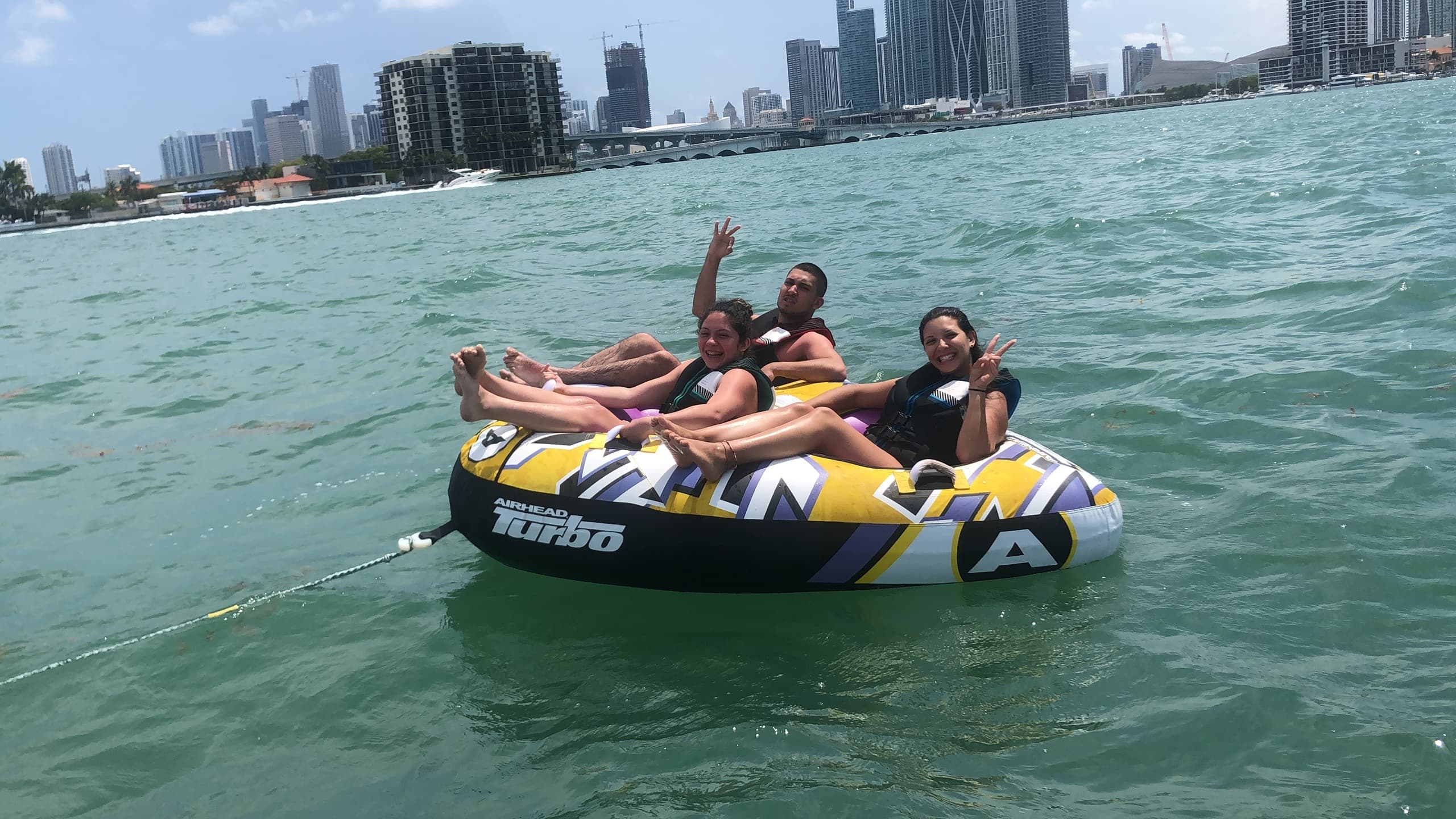 Tube Ride in Miami's Bay