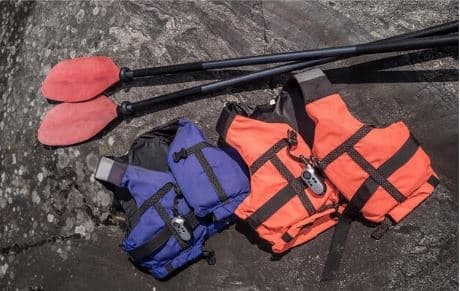 Paddle or Life Jacket Rental