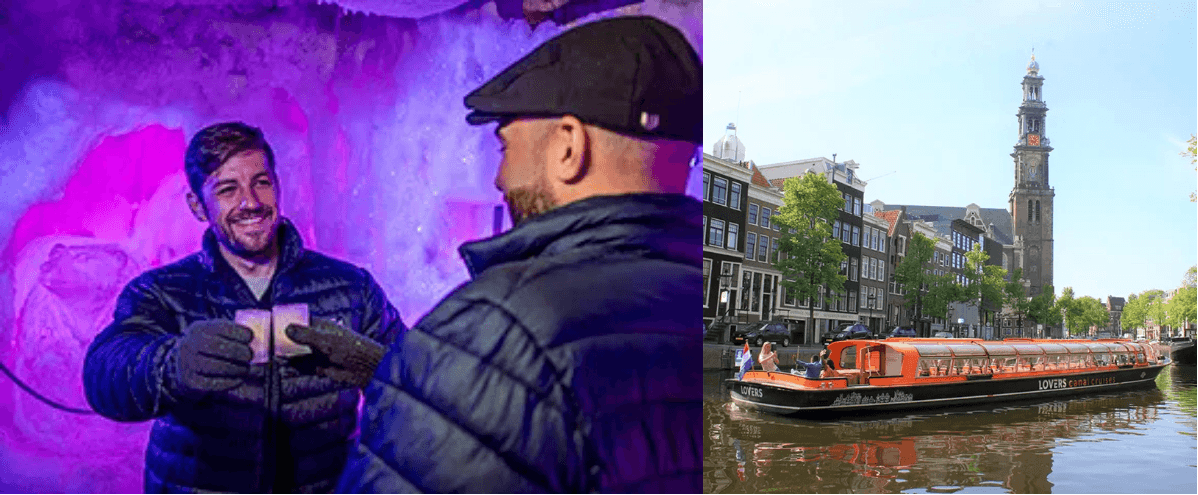Lovers Canal Cruise + Amsterdam Icebar
