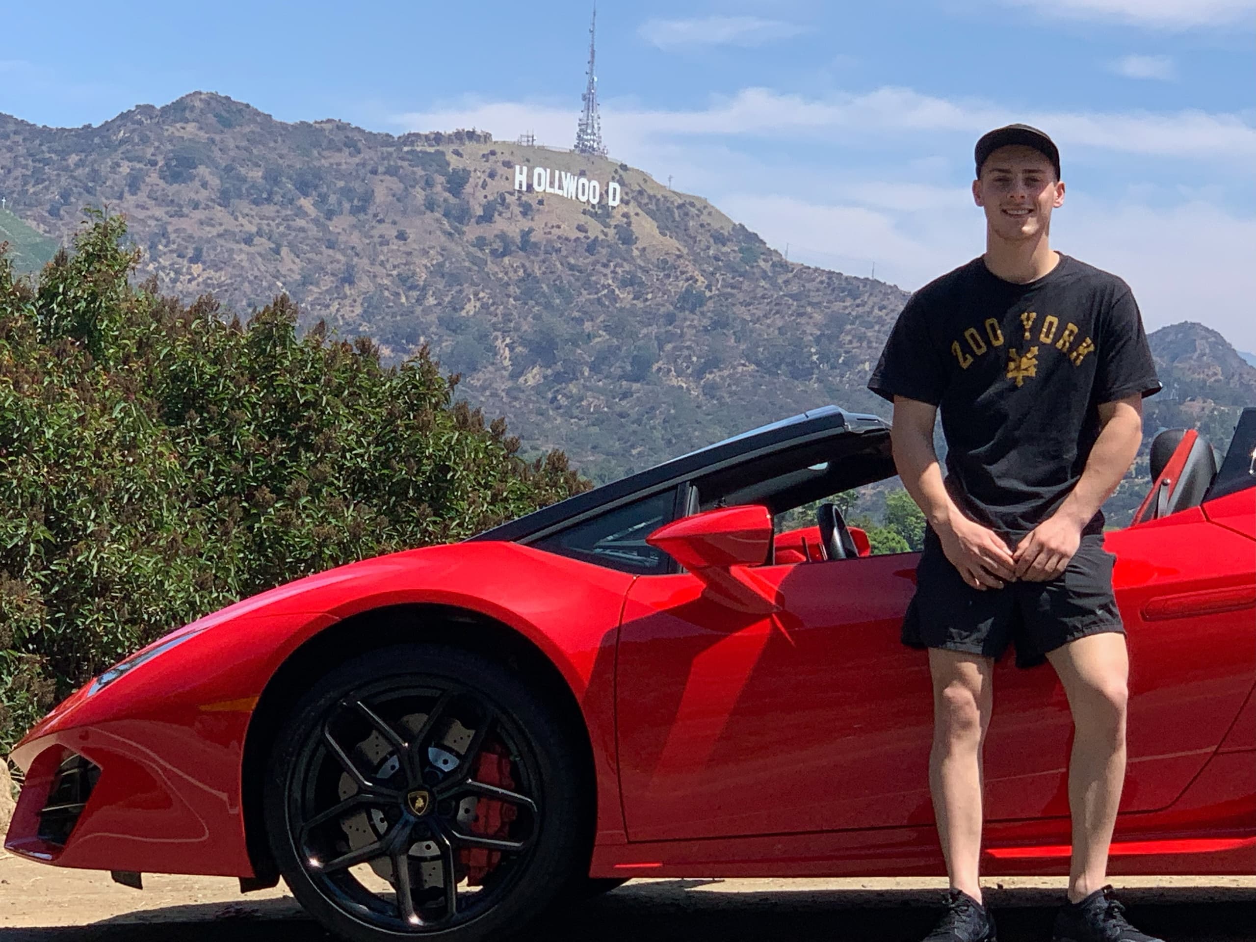 iRide 30 Minute Lamborghini Hollywood Sign Viewpoint