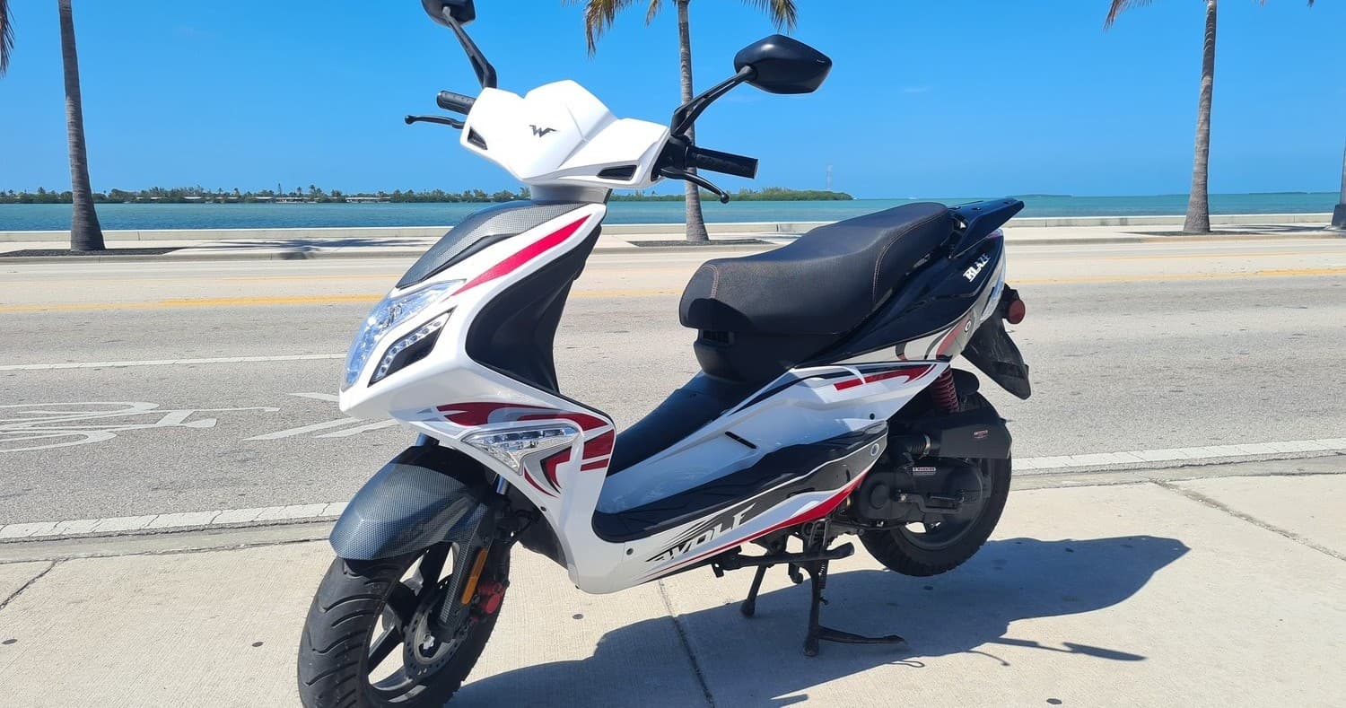 Double Rider Moped