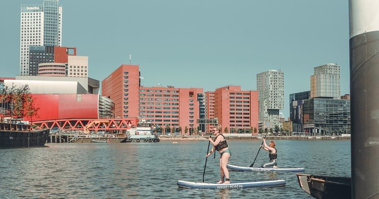 Huur een sup in Wijnhaven