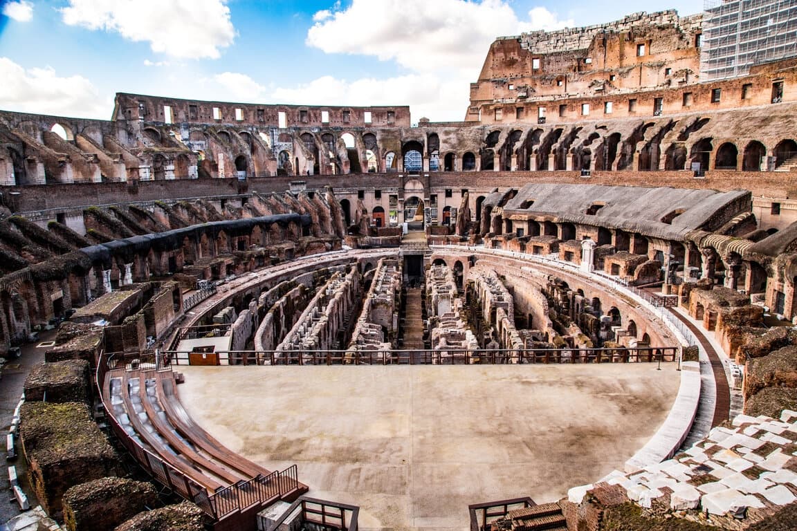 Small Colosseum Arena Floor