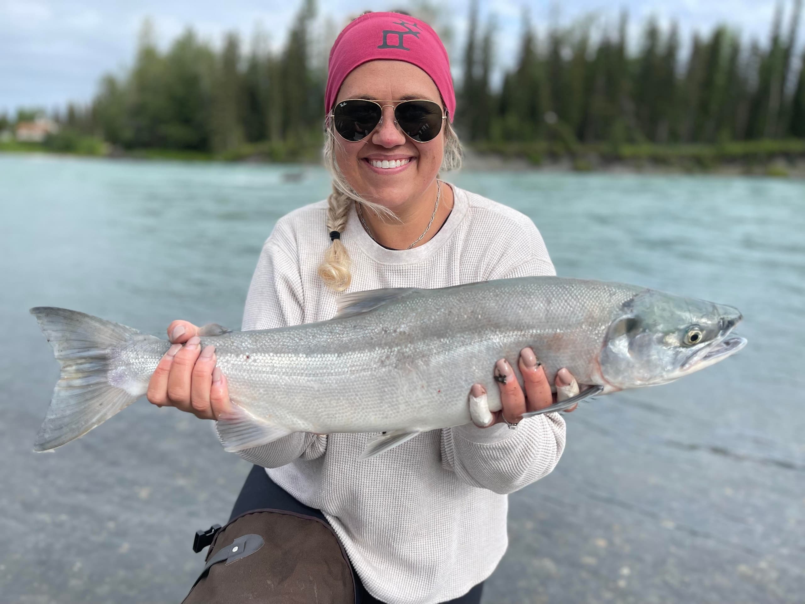 Full Day Kasilof River Sockeye Salmon Fishing