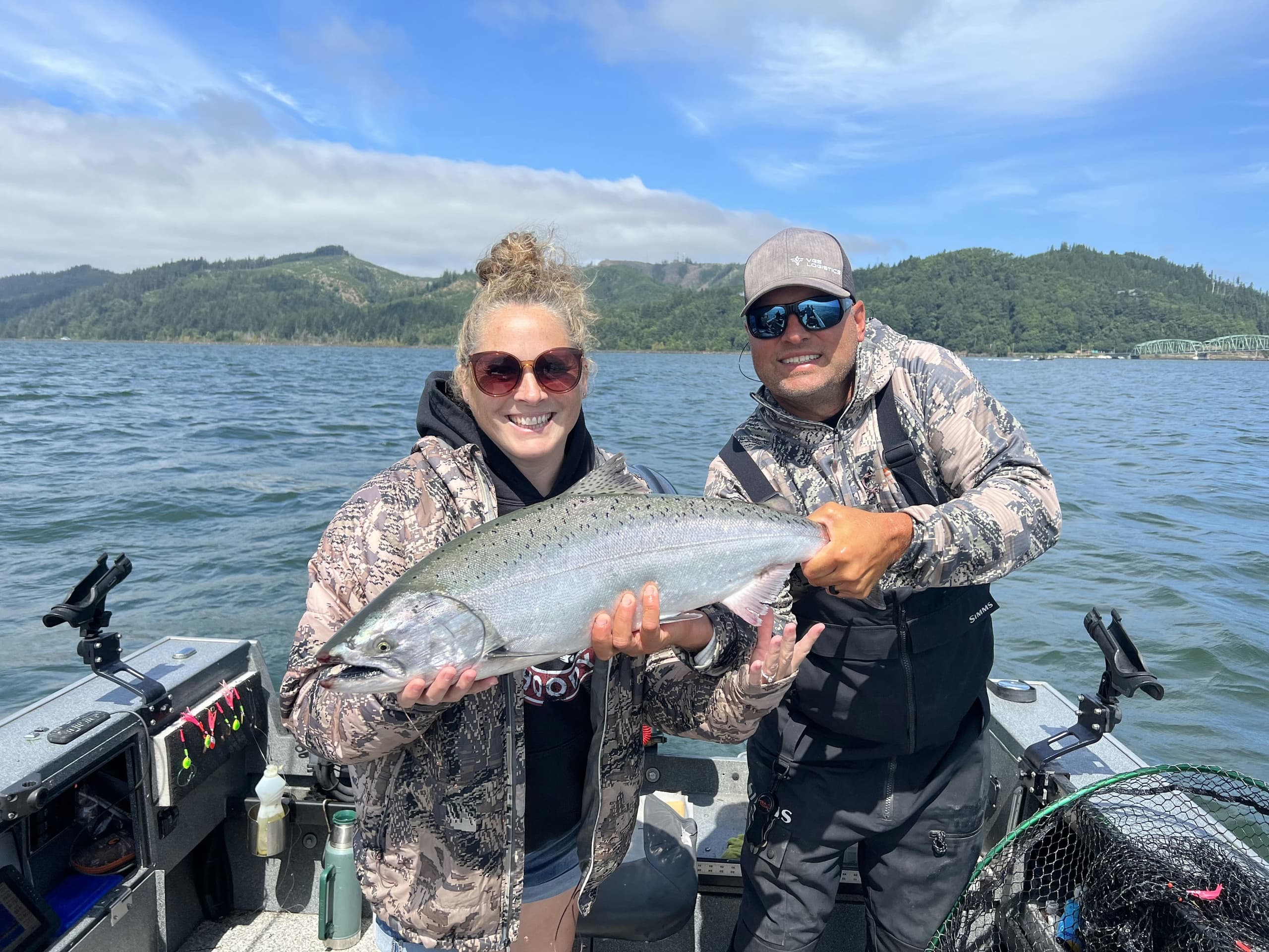 Guided Salmon Fishing Charter
