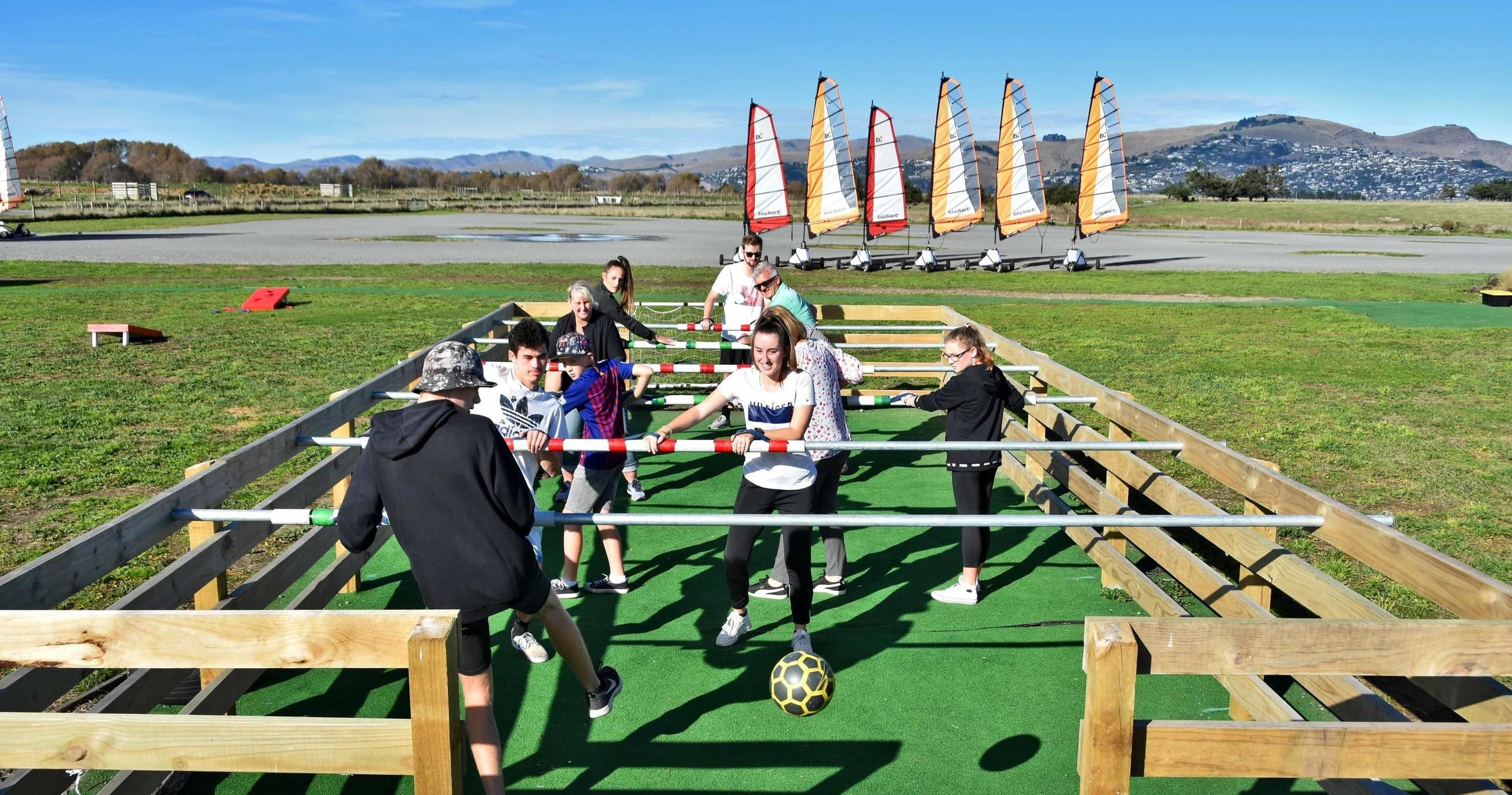 Human Foosball