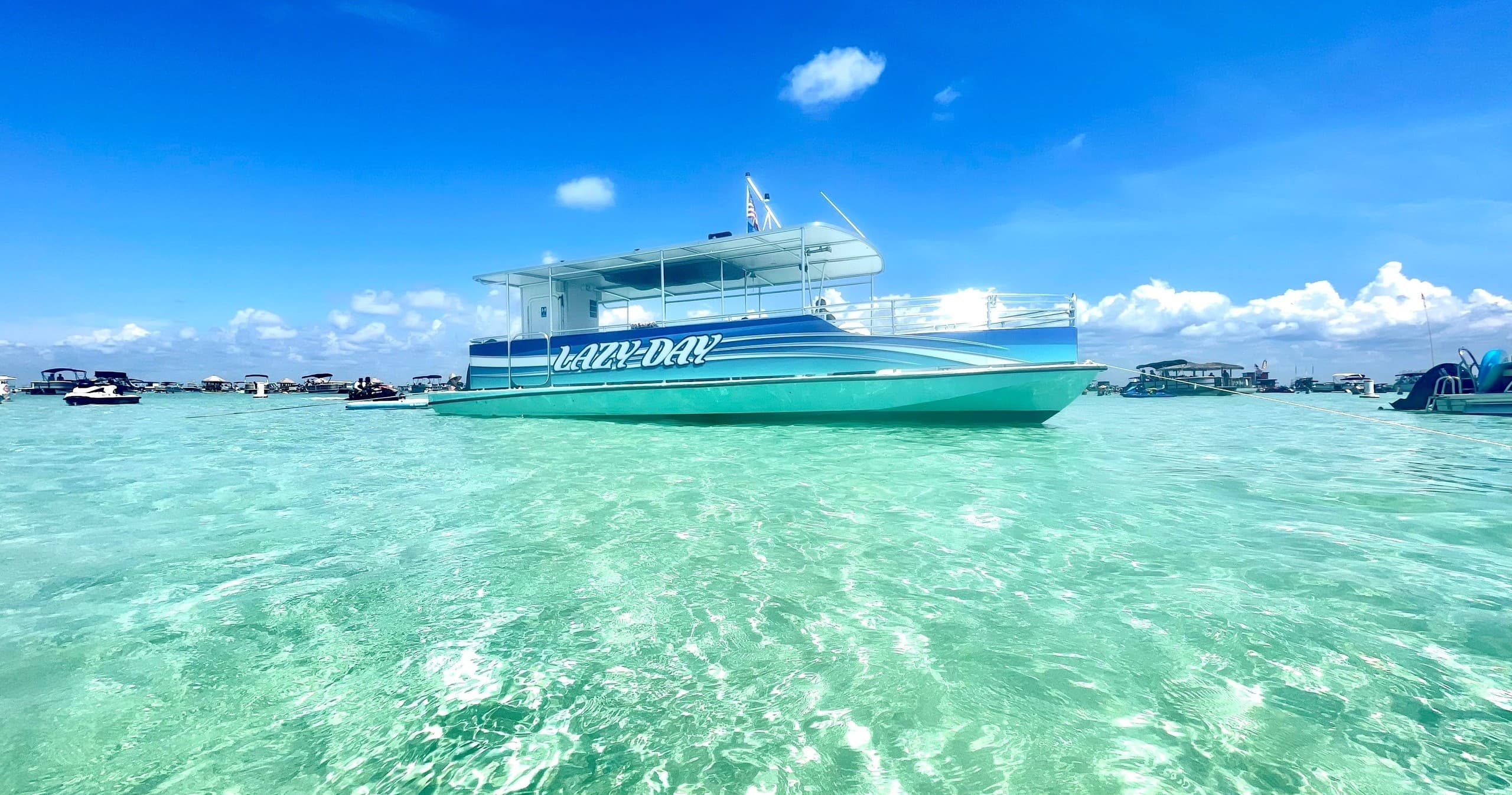 4 Hour Private Charter to Crab Island