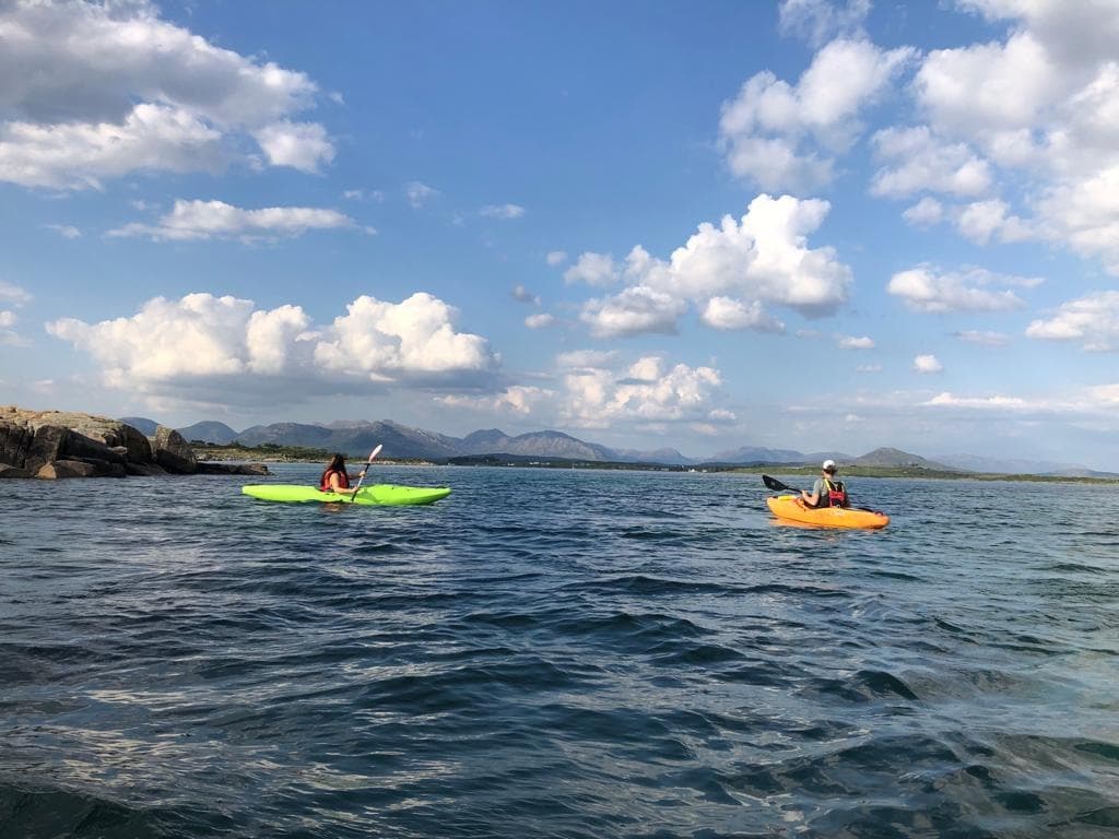 Sea Kayaking Guided Trip Gurteen Beach or Dog's Bay