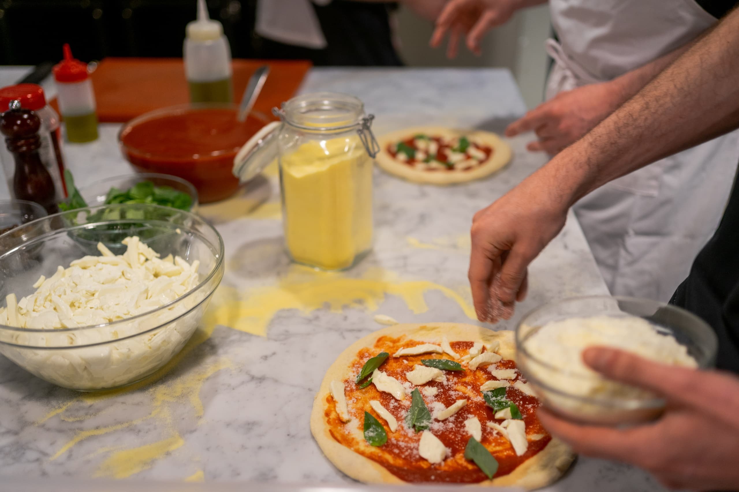 PIZZA AND GELATO Cooking Class - ROME