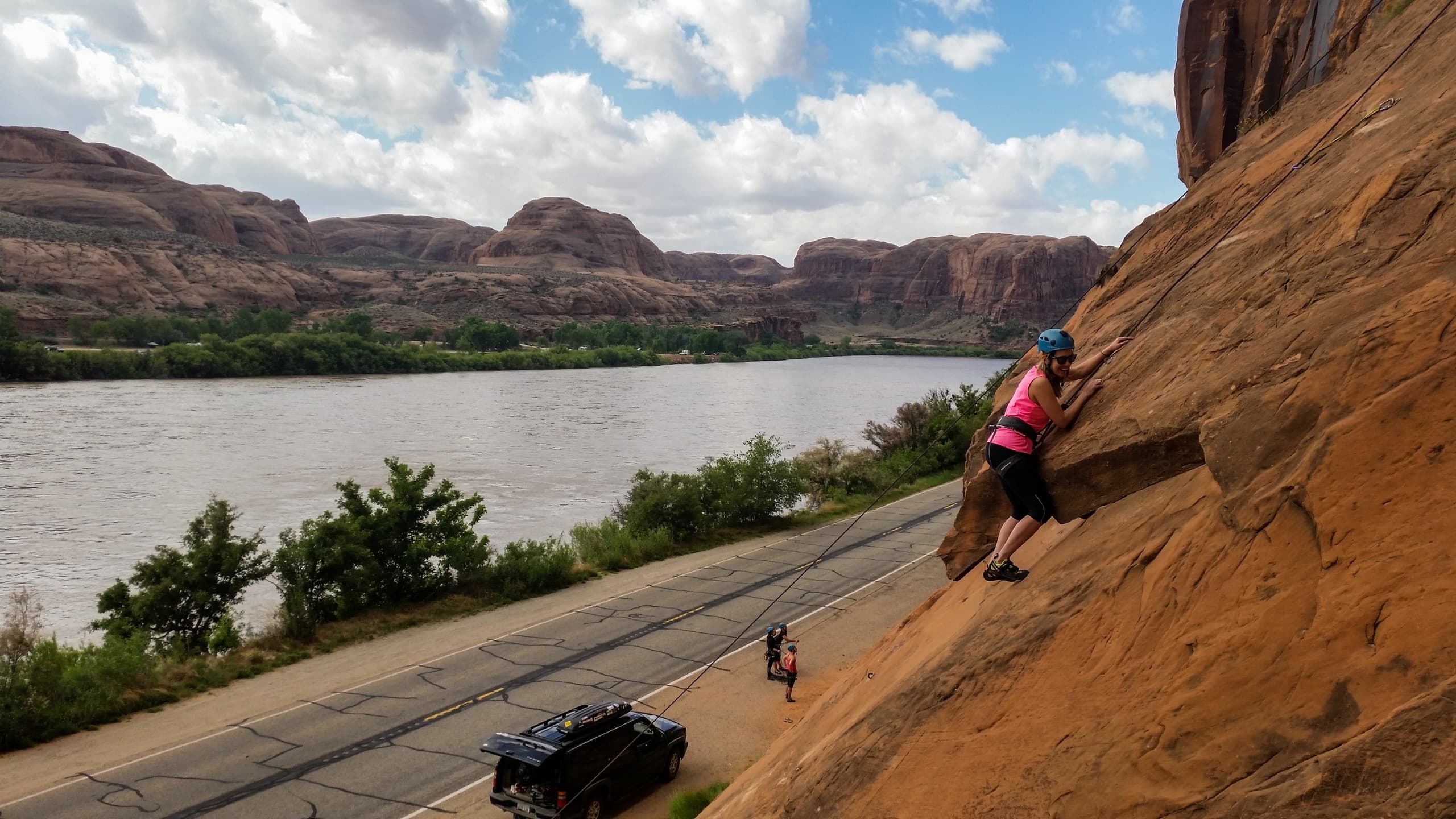 Moab: 1/2 Day Rock Climbing