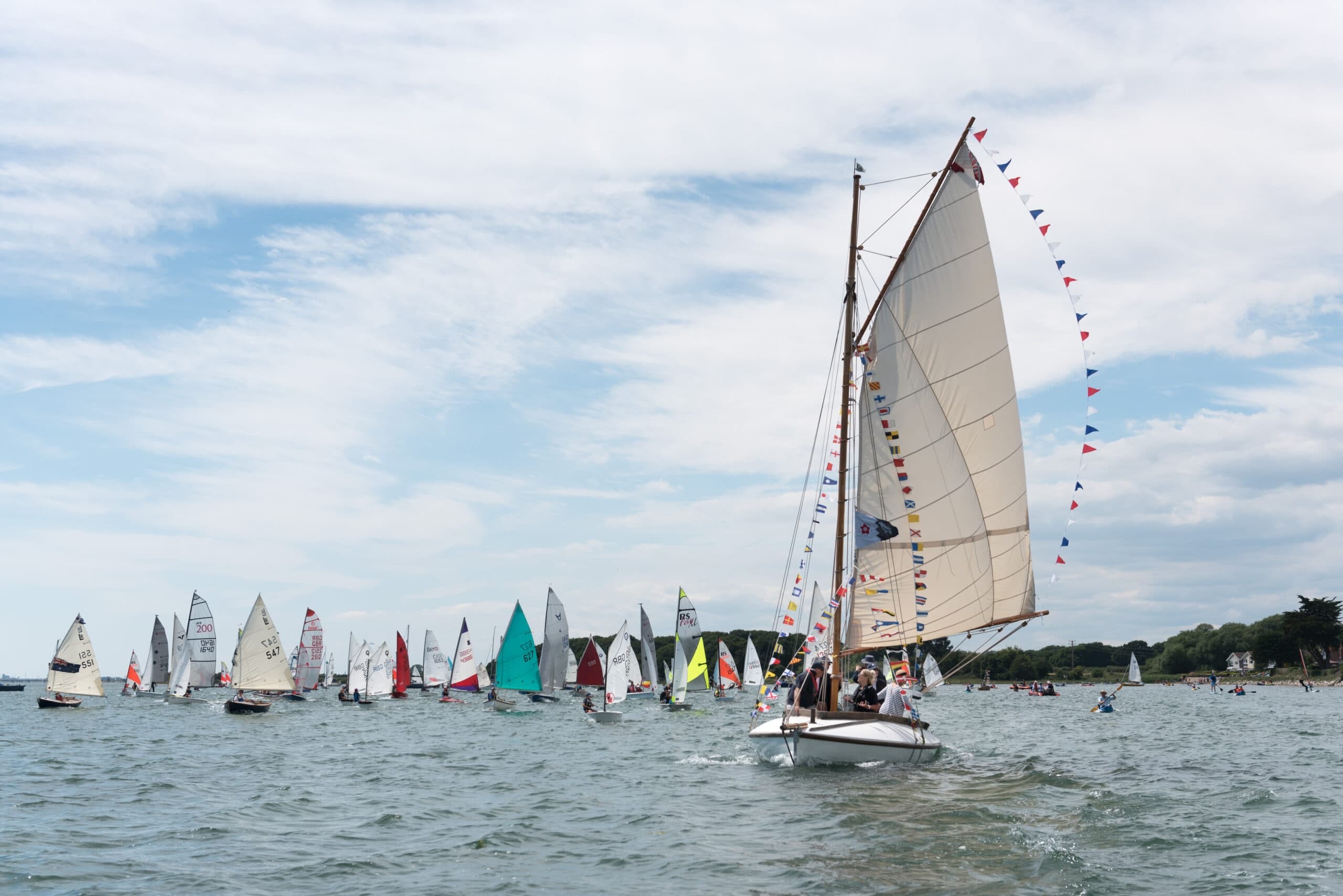 Emsworth Harbour Trip -  A memorable trip aboard the Victorian gaff rigged oysterboat Terror"!"