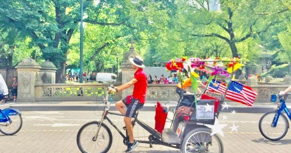 Central Park Pedicab Rickshaw Tours