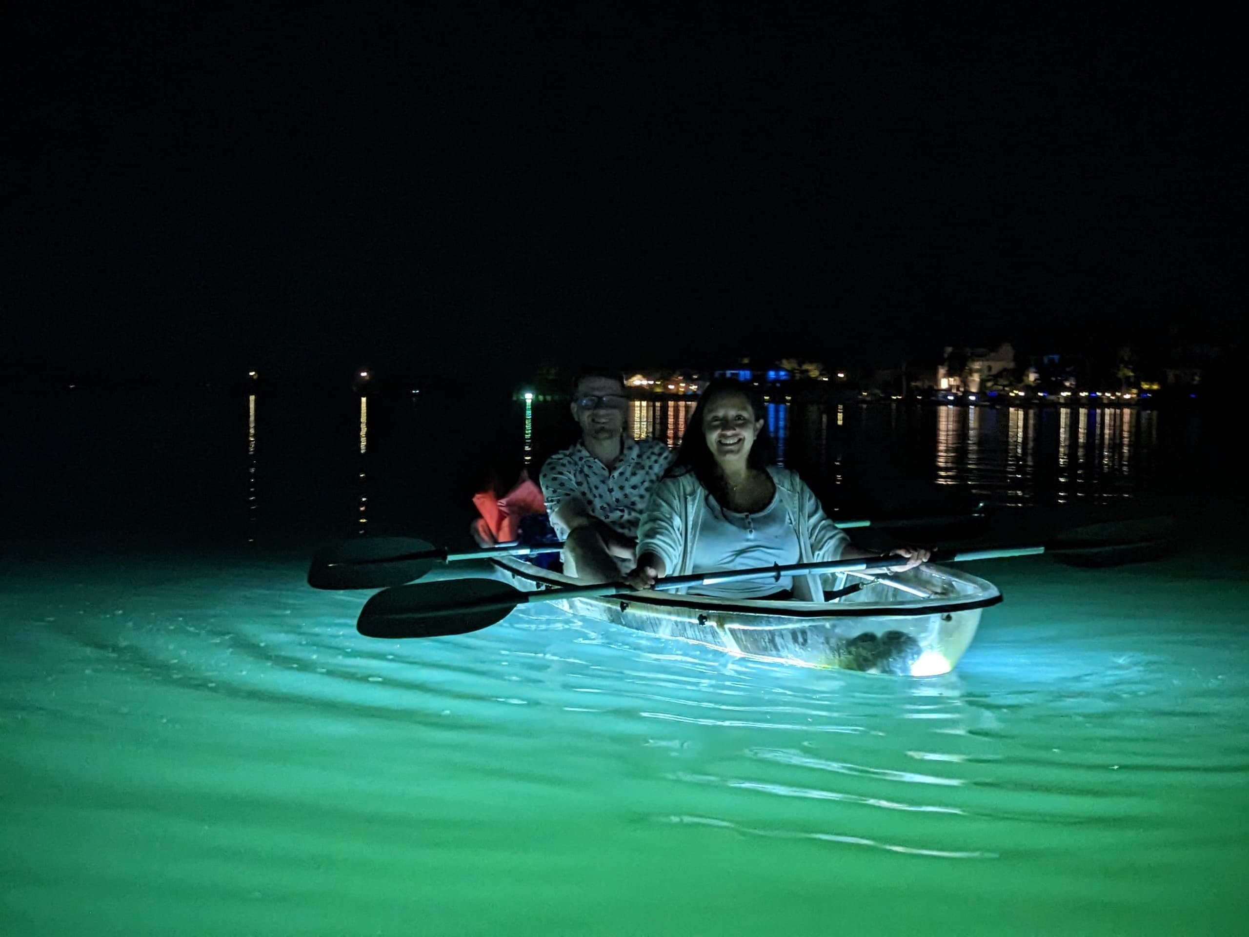 Clear Kayak L.E.D. Night Tour Anna Maria Island