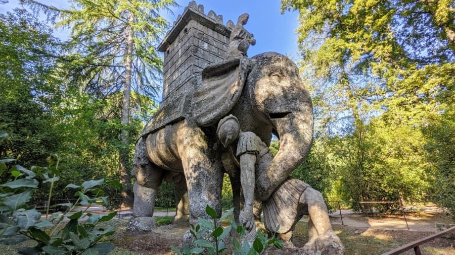 Bomarzo, Caprarola and Calcata