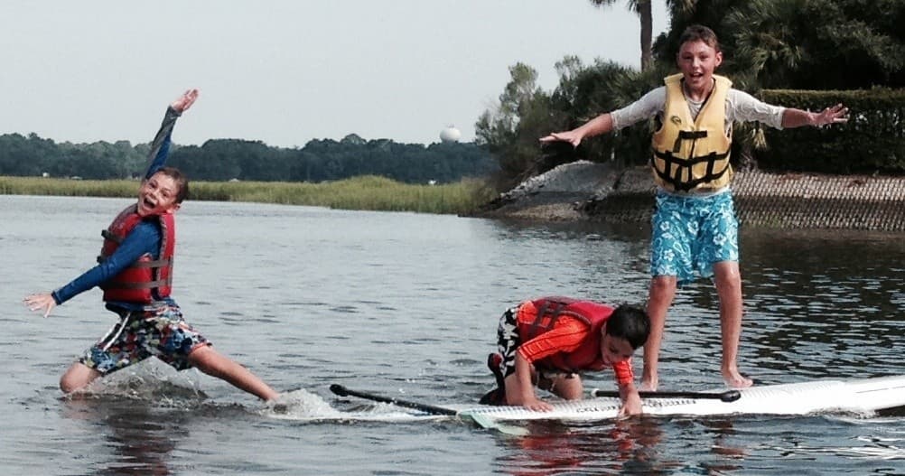 Family Intro to Stand Up Paddleboarding