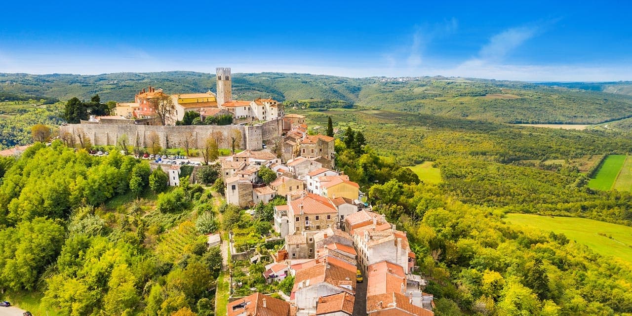Istria in One Day - Hilltop towns and Adriatic Sea