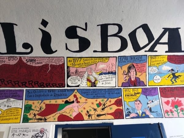 Everywhere in Lisbon