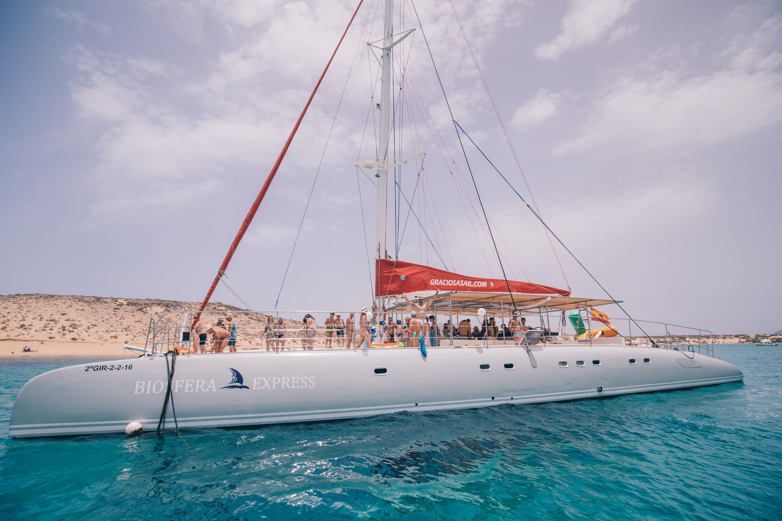 Día de mar en La Graciosa con almuerzo