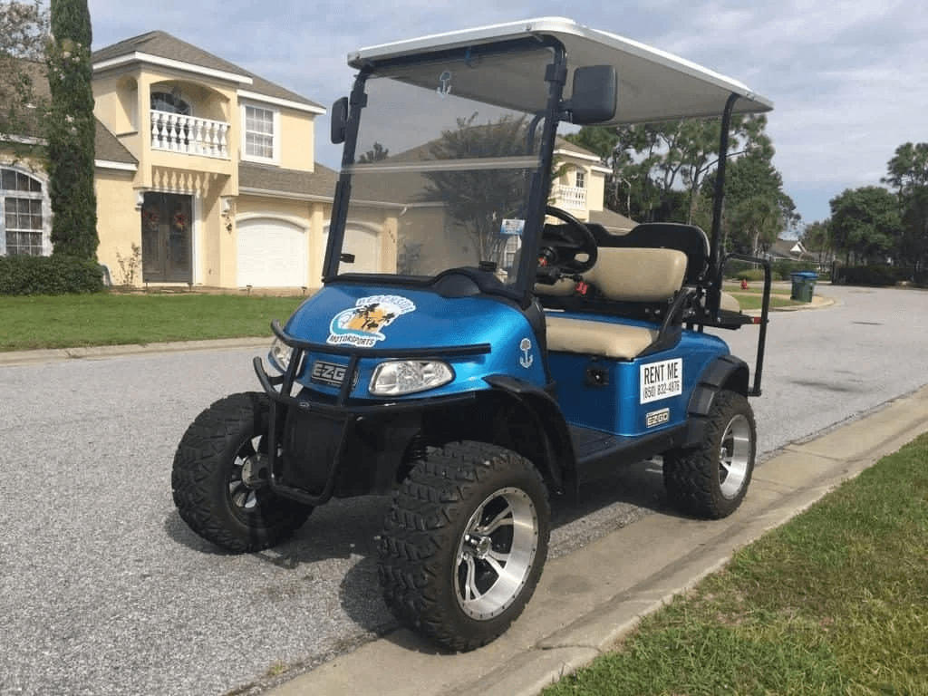 Four Seater Golf Cart Rental