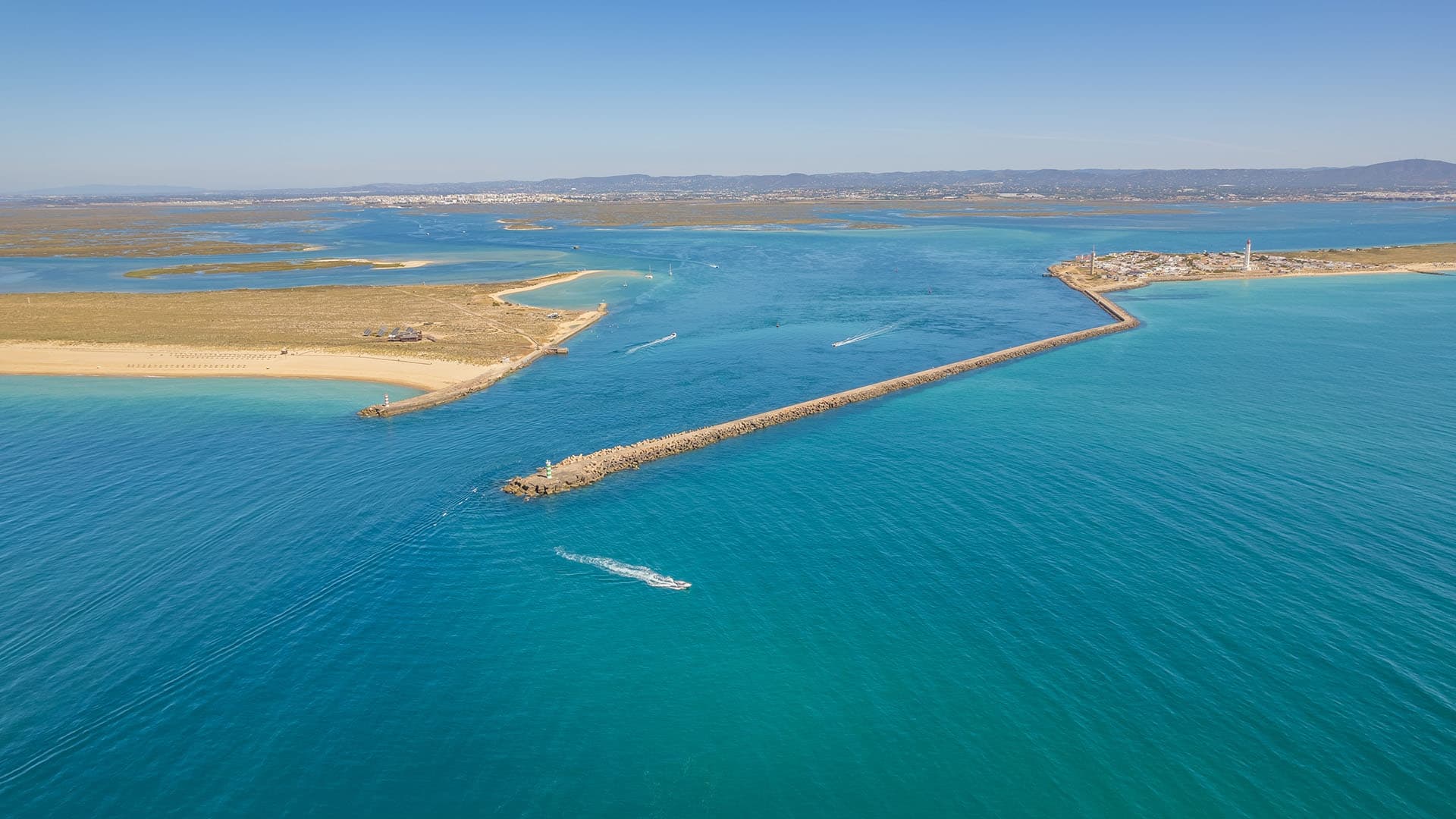 Boat Tour to Deserta and Farol Islands in Ria Formosa
