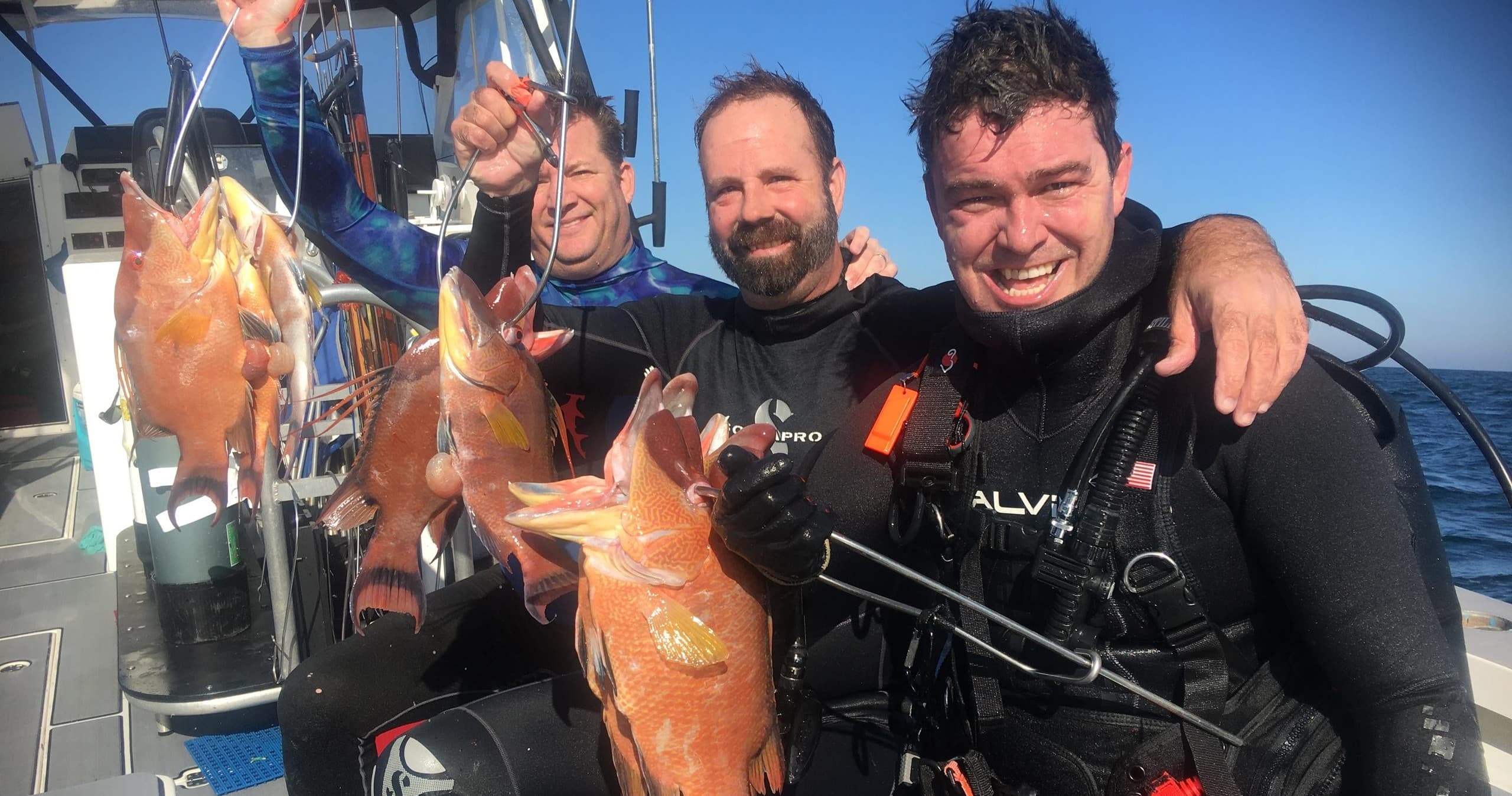 2 Tank Spear Fishing Trip