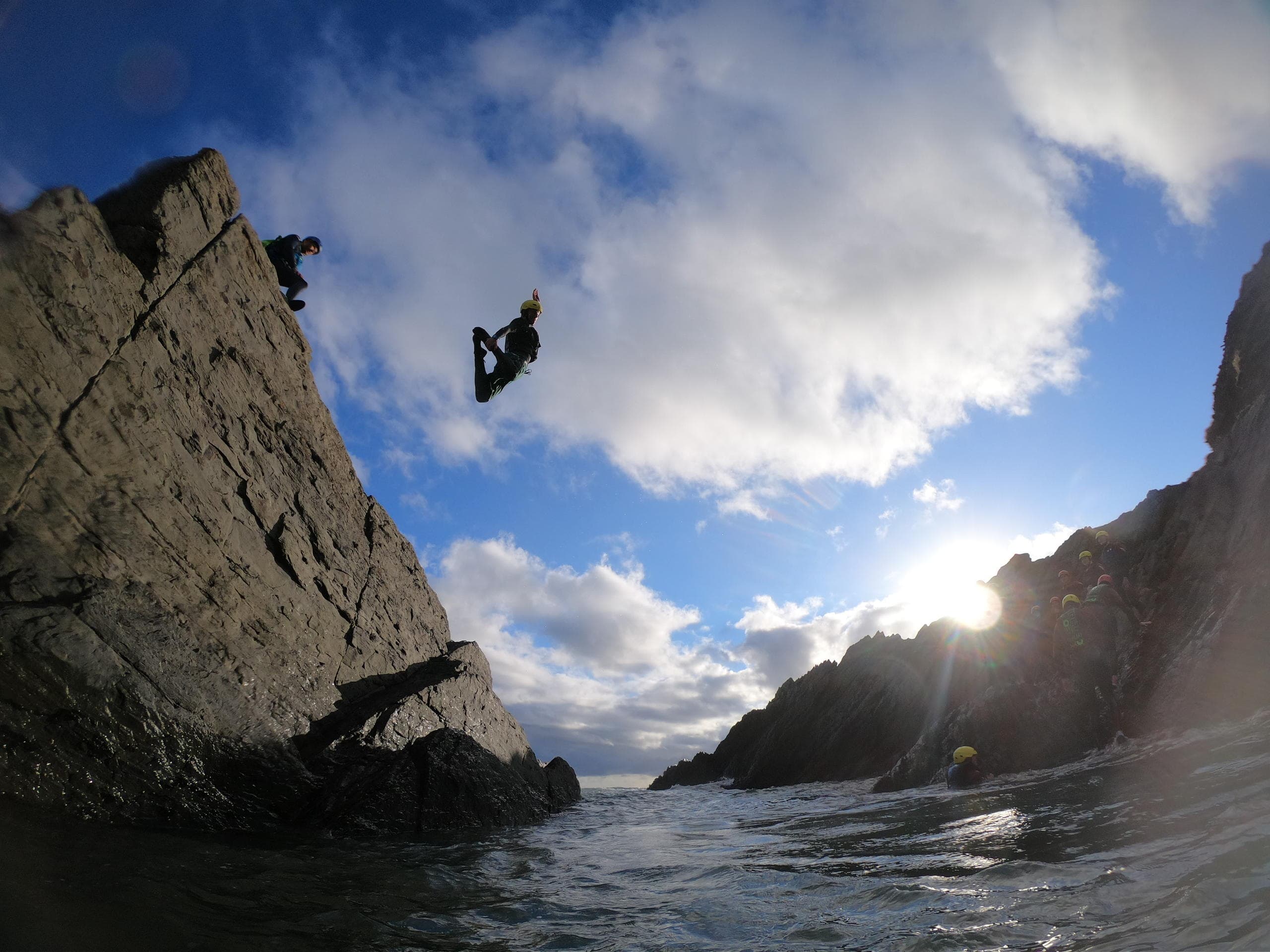 Coasteering Adventure at Croyde Bay