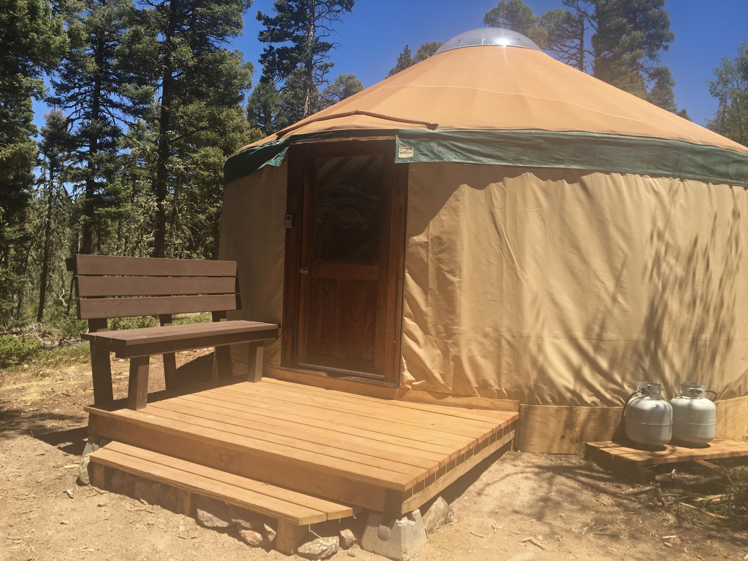 Latir 20-foot Hike-in Camping Yurt