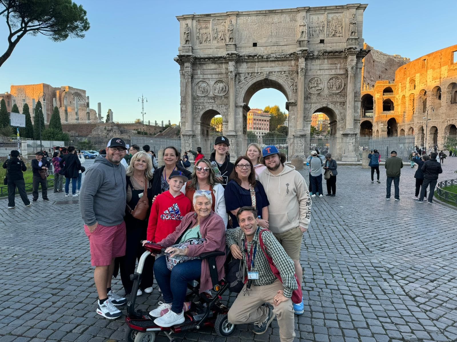 Special Colosseum & Forum Private Tour for walking aids users
