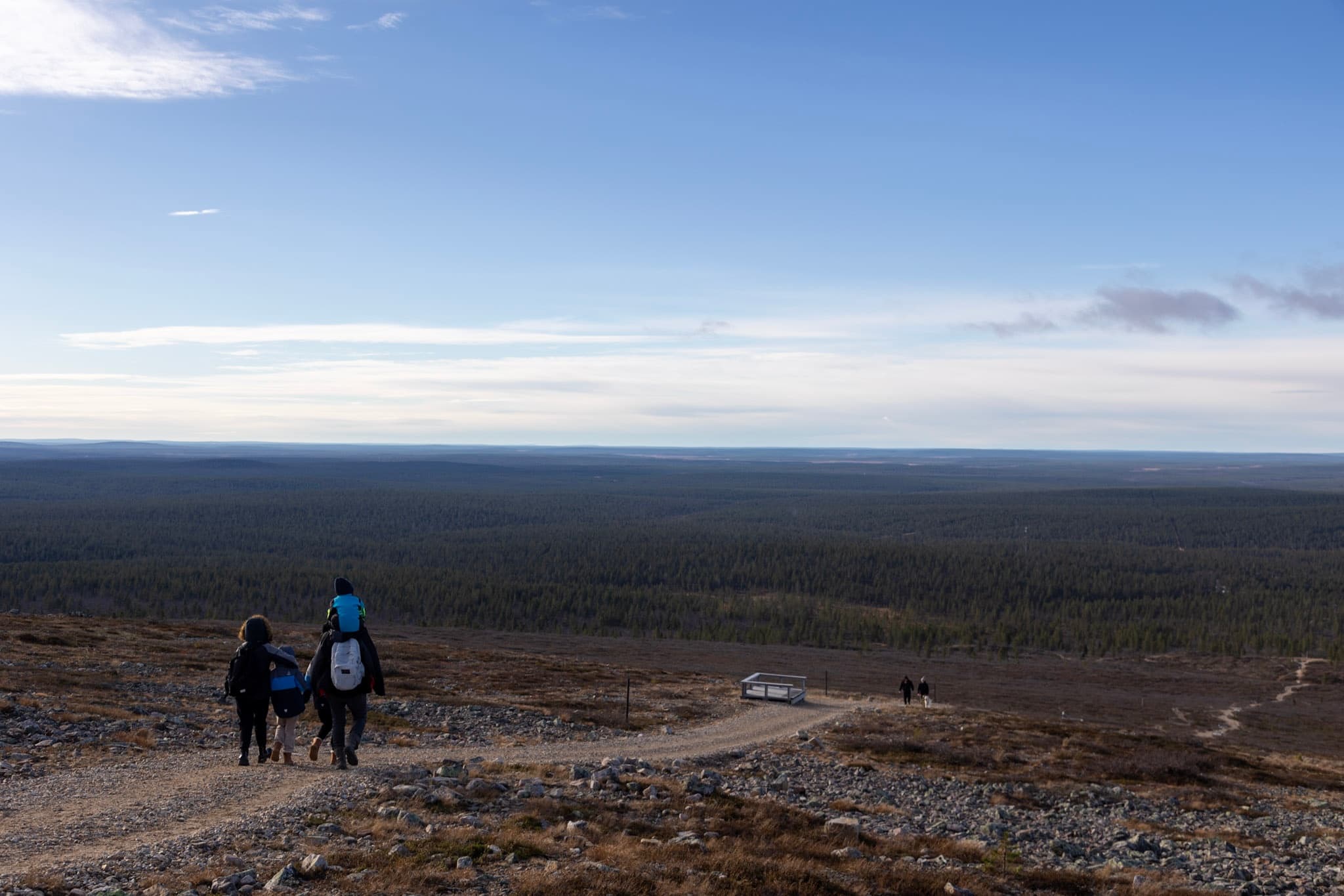 Hiking in the UKK National Park