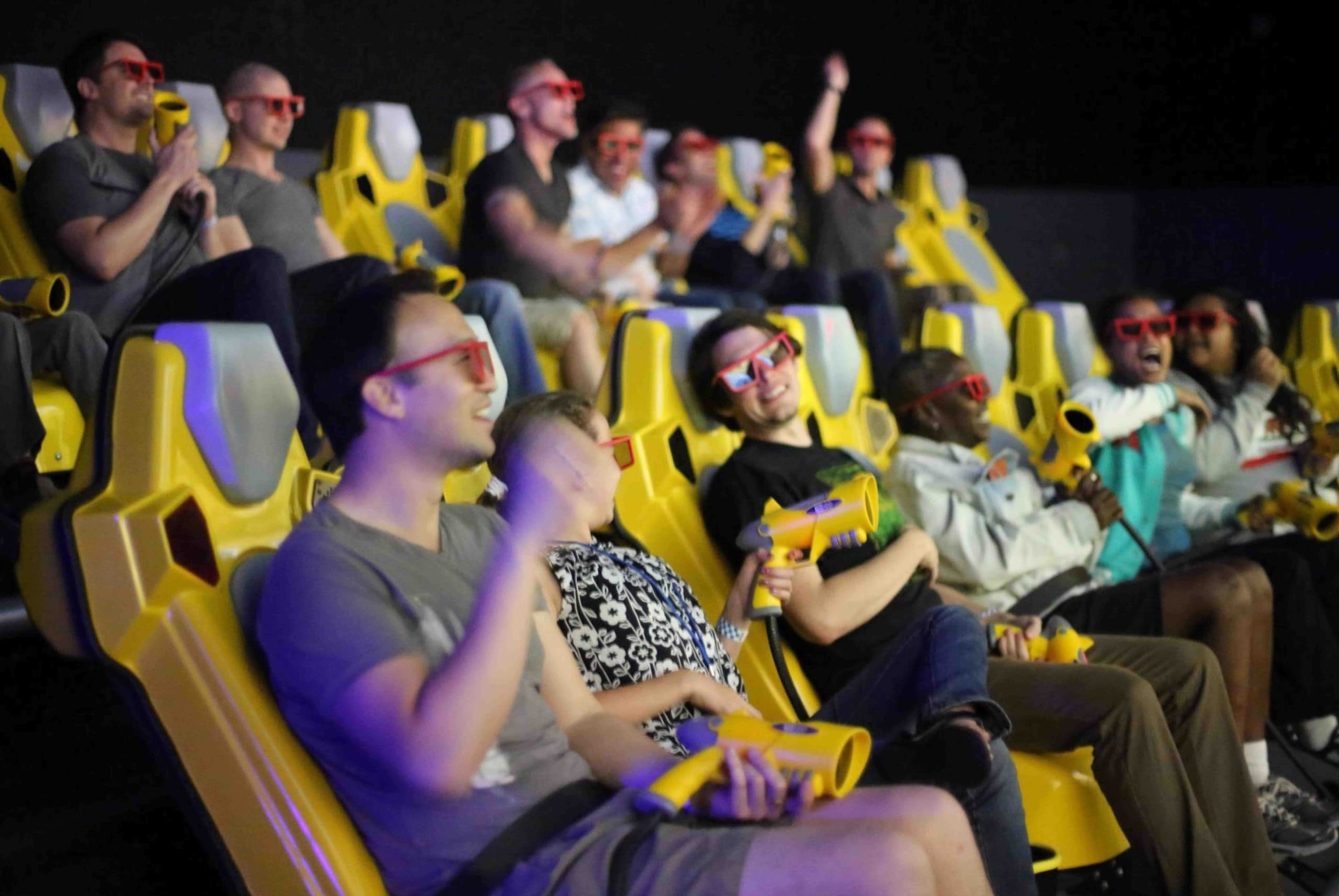 The Flyer, 7D Ride & Laser Maze - PKG E