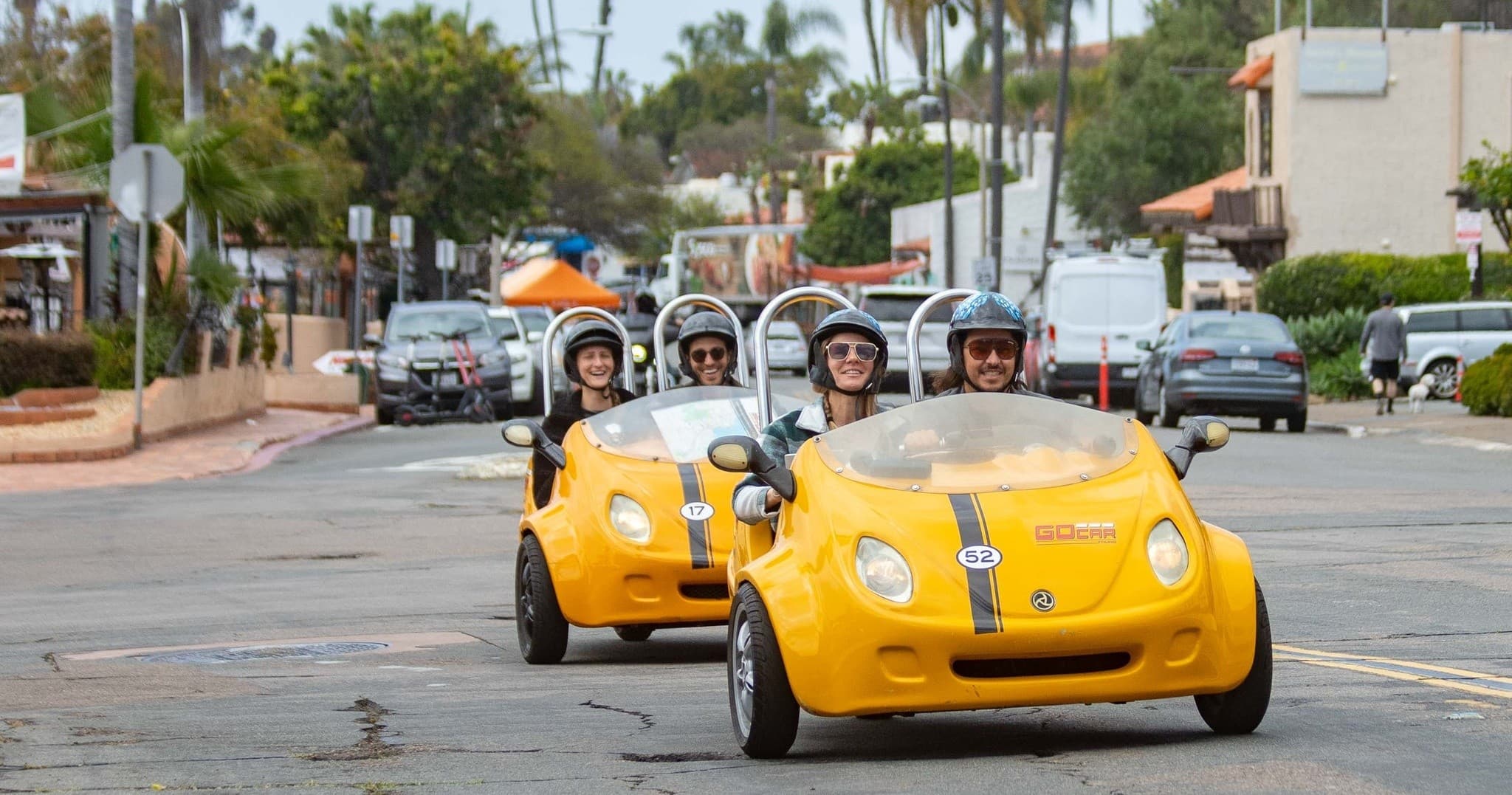 2 hr. GoCar Old Meets New" Downtown + Old Town Tour"
