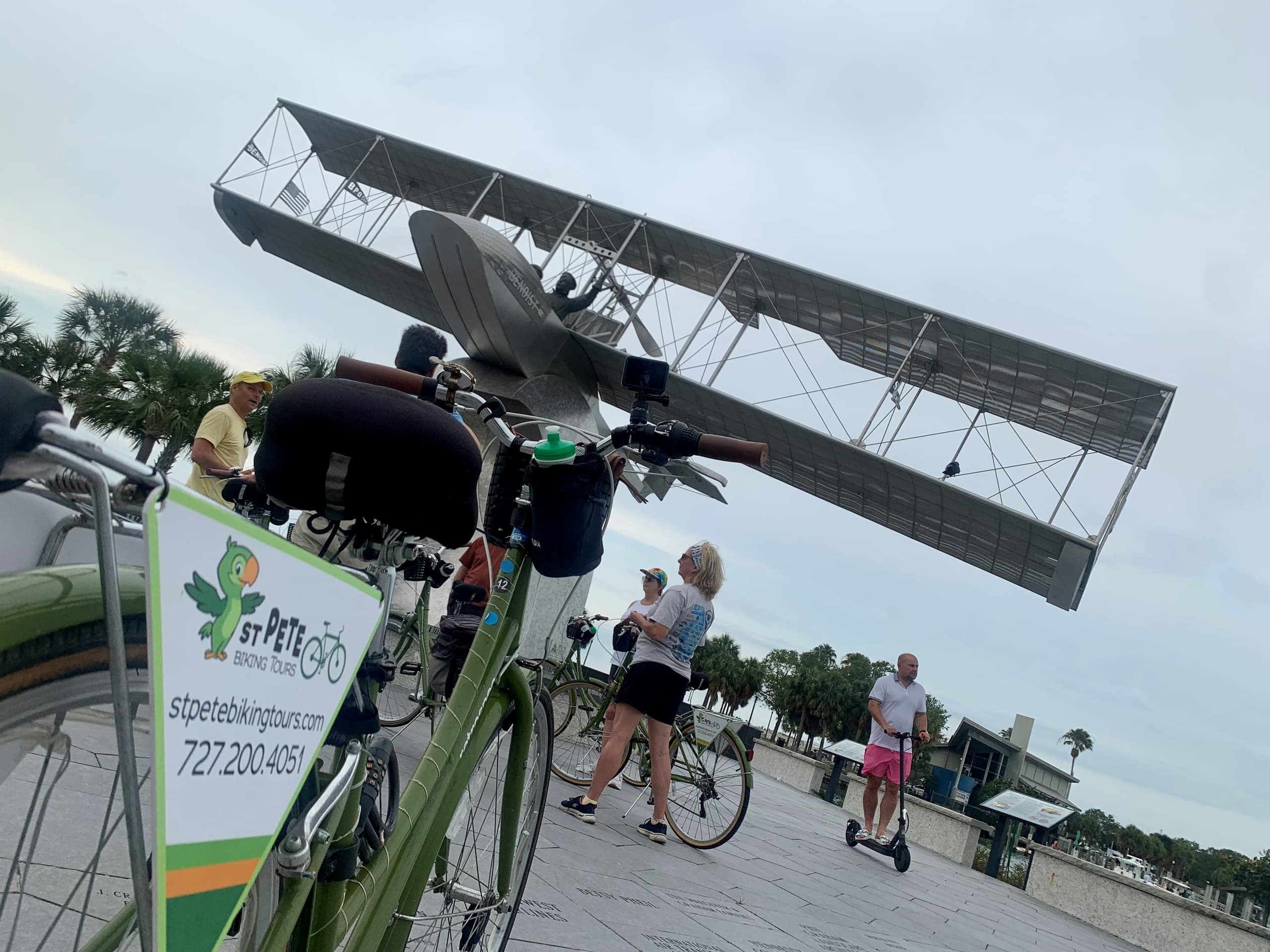 St Pete History Biking Tour without Lunch
