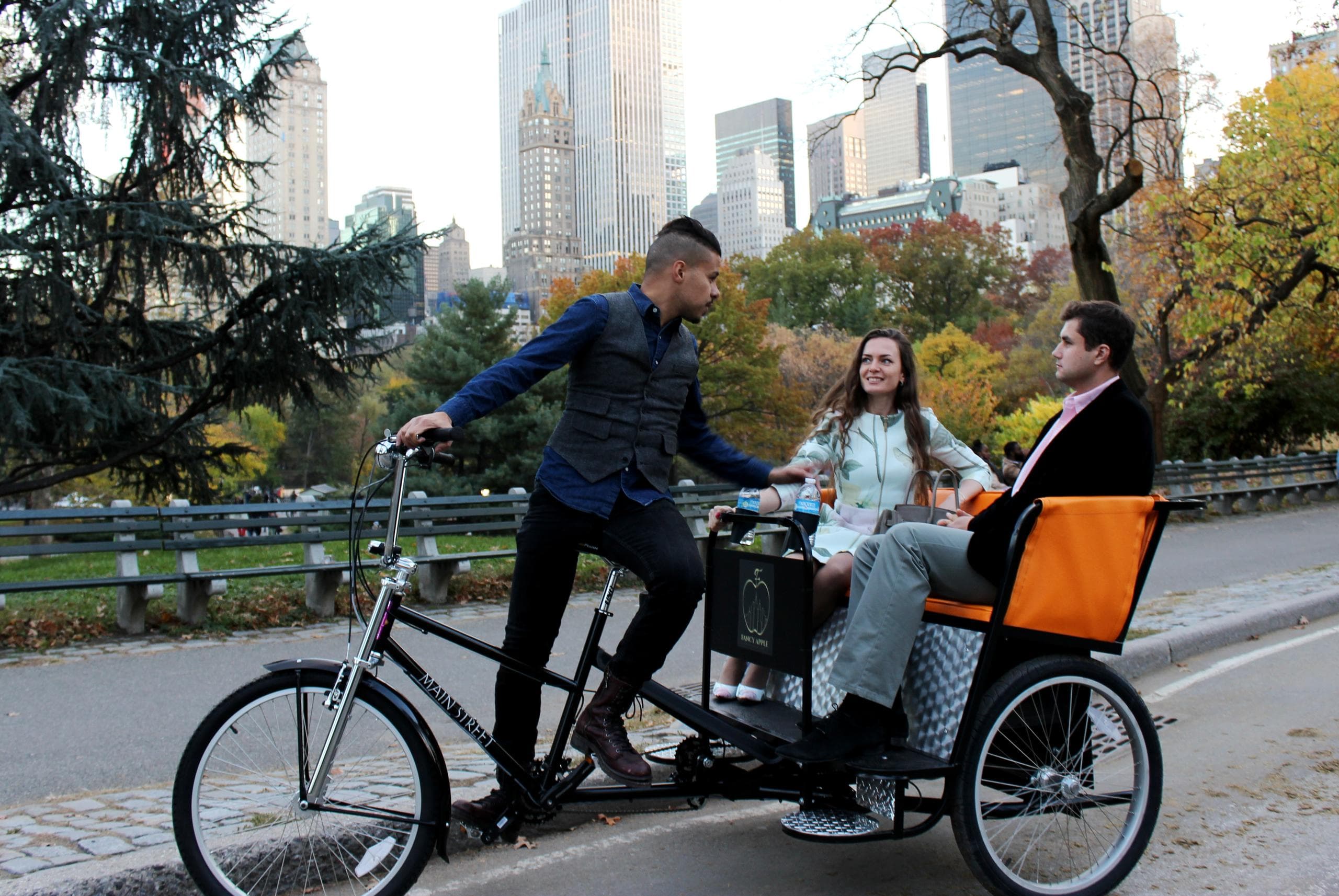 1hr Central Park Guided Tour by Pedicab