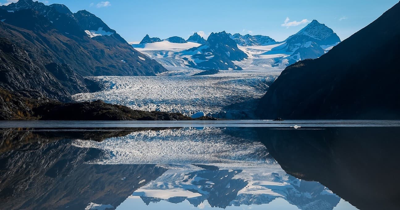 Glacier Lake Hike + Water Taxi