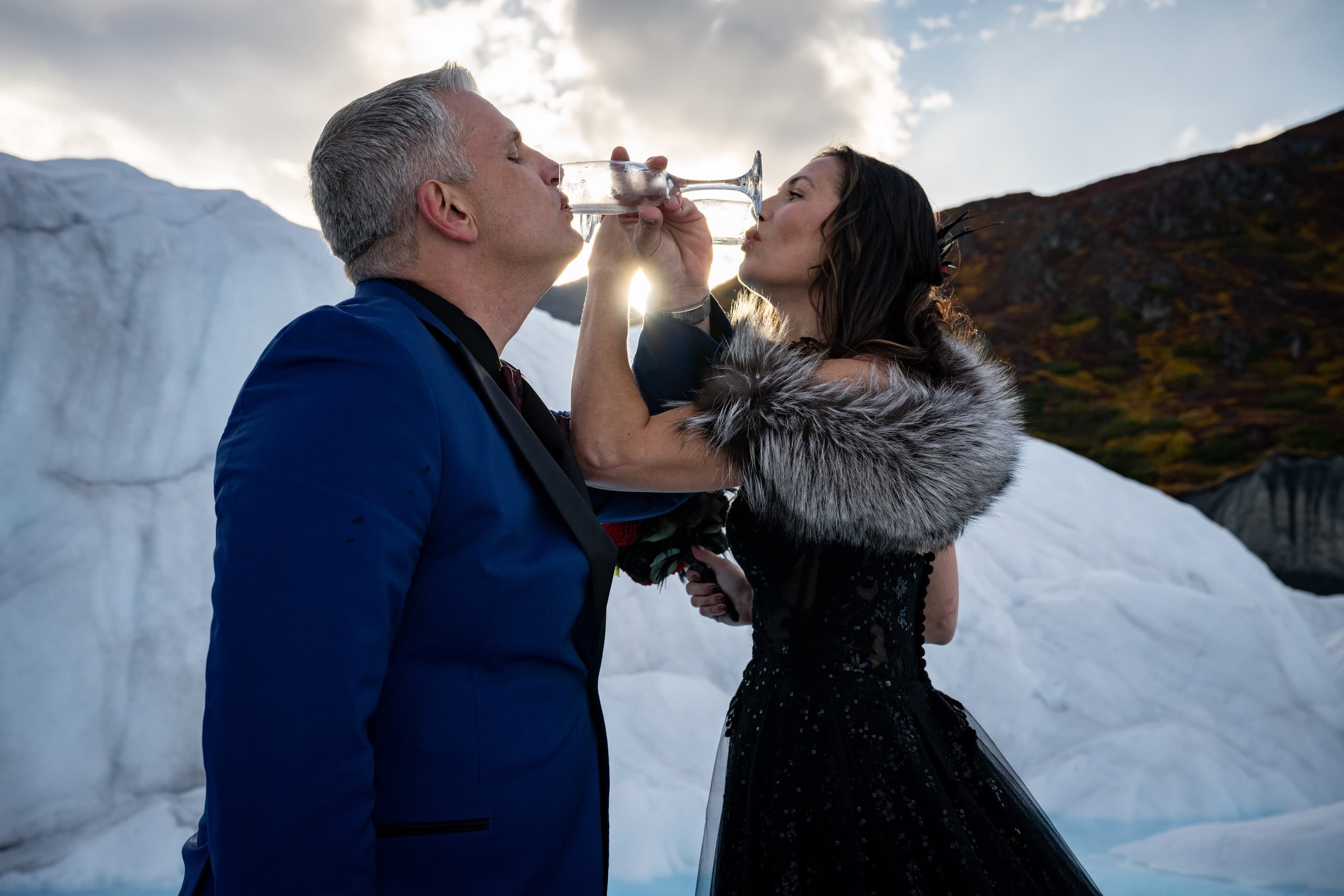 Gold Package Private Glacier Elopement