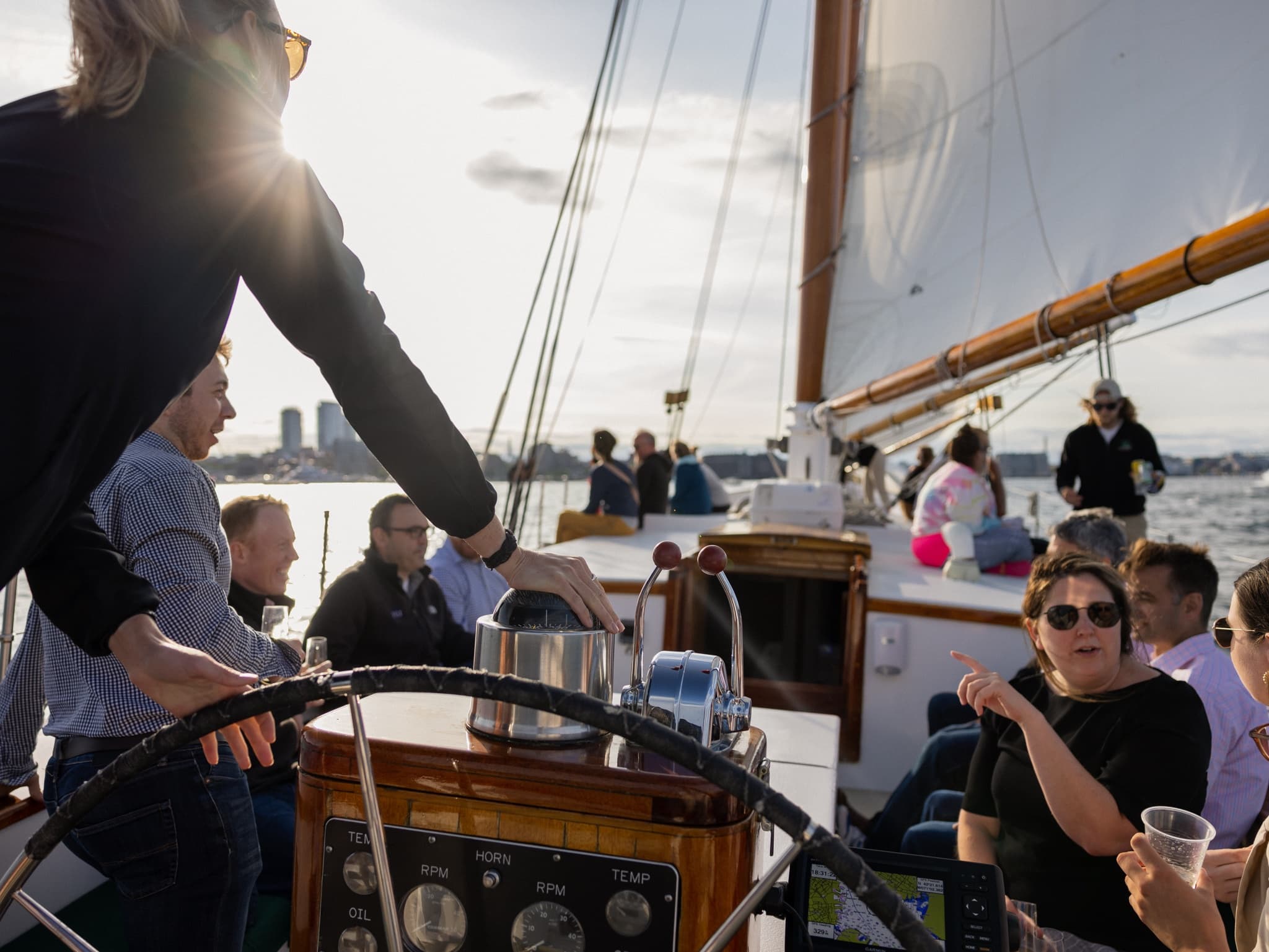 Schooner Adirondack Oyster Sail