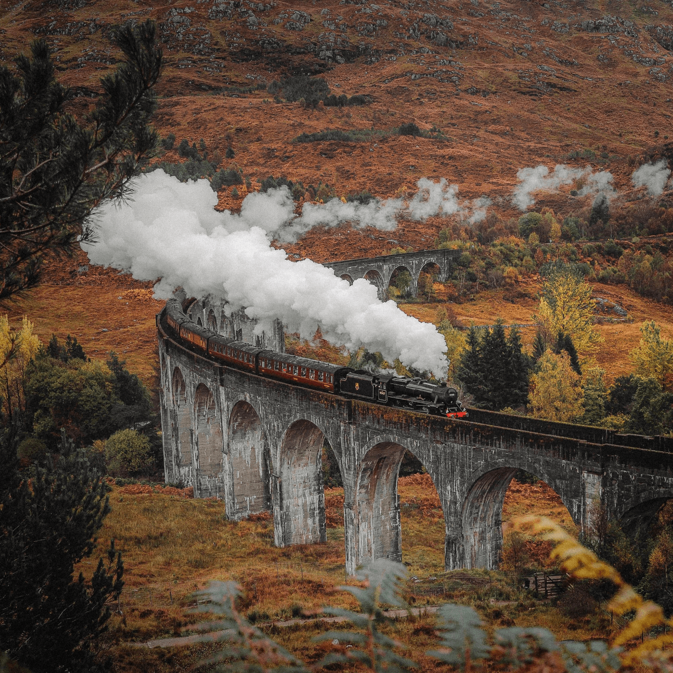 Glenfinnan Viaduct and Glencoe